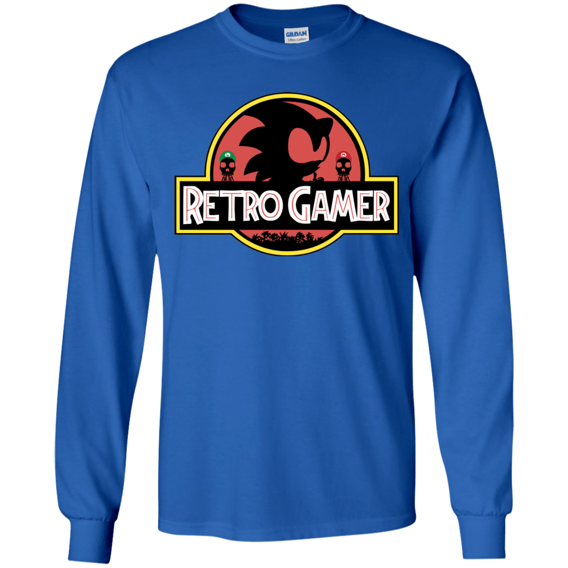 Retro Gamer Youth Long Sleeve T-Shirt