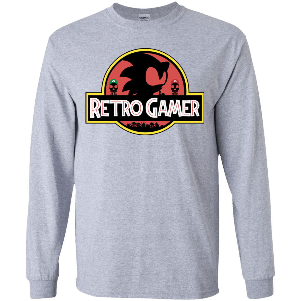 Retro Gamer Youth Long Sleeve T-Shirt