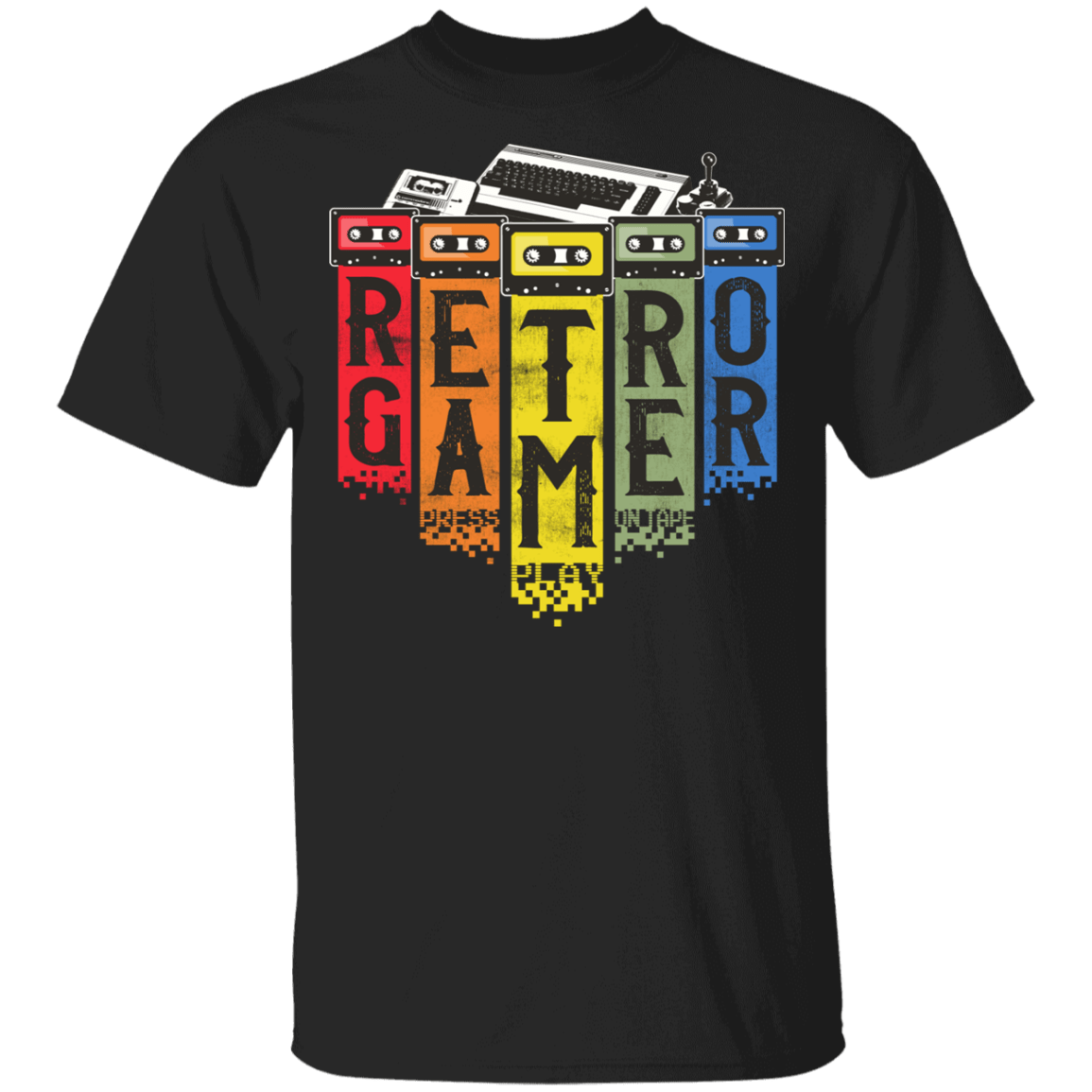T-Shirts Black / YXS Retro Gamer Youth T-Shirt
