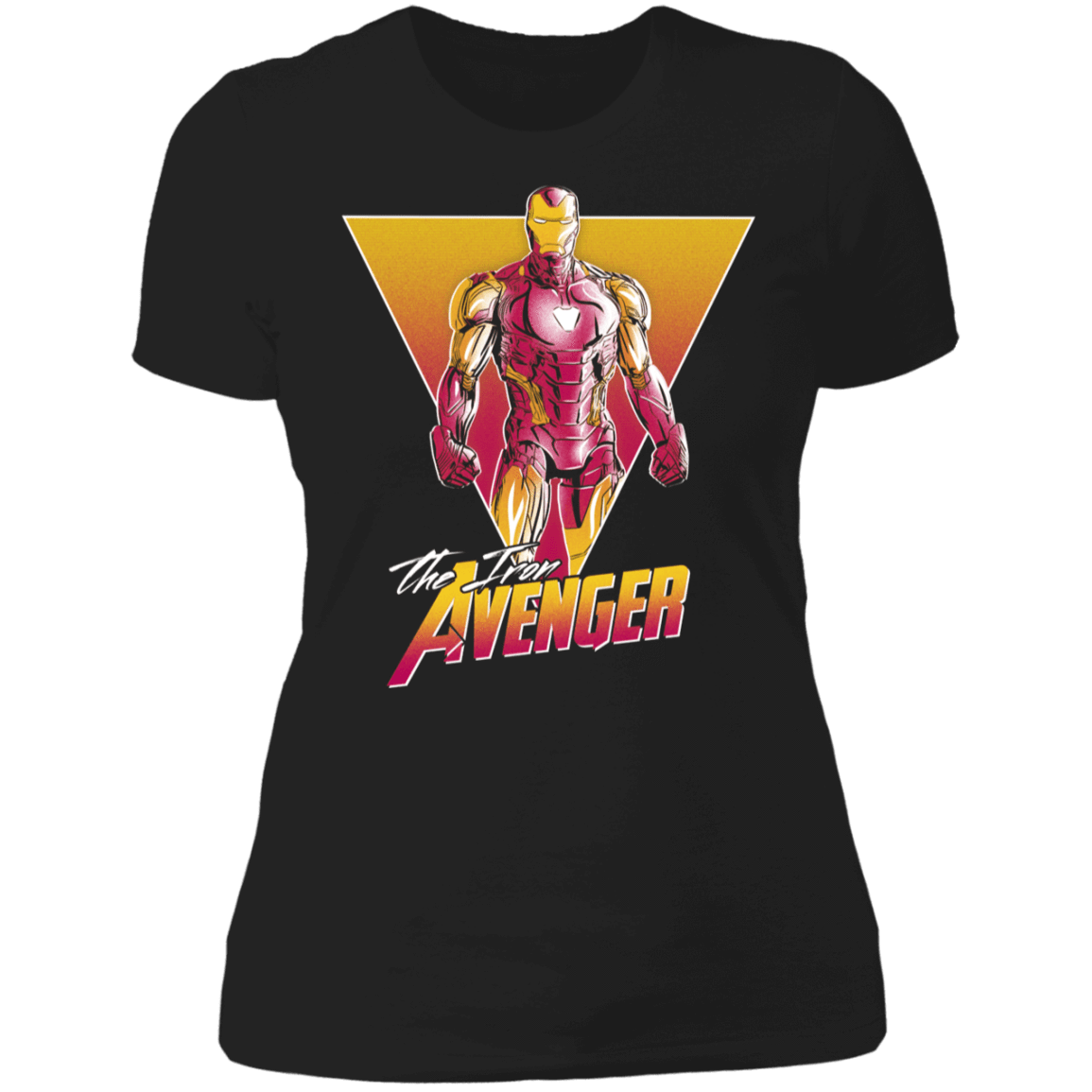T-Shirts Black / X-Small Retro Iron Women's Premium T-Shirt