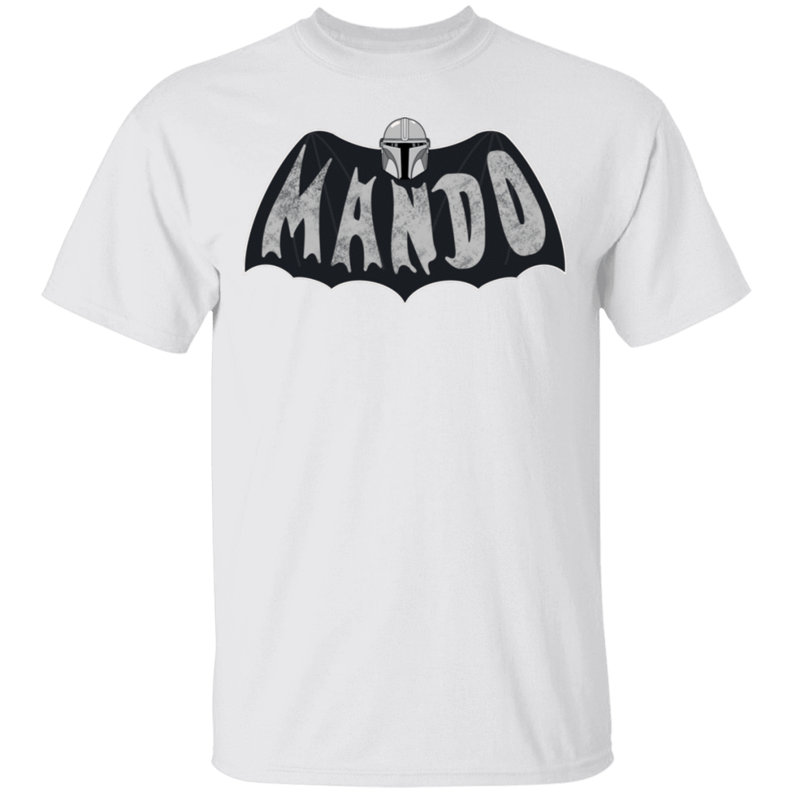 T-Shirts White / S Retro Mando T-Shirt