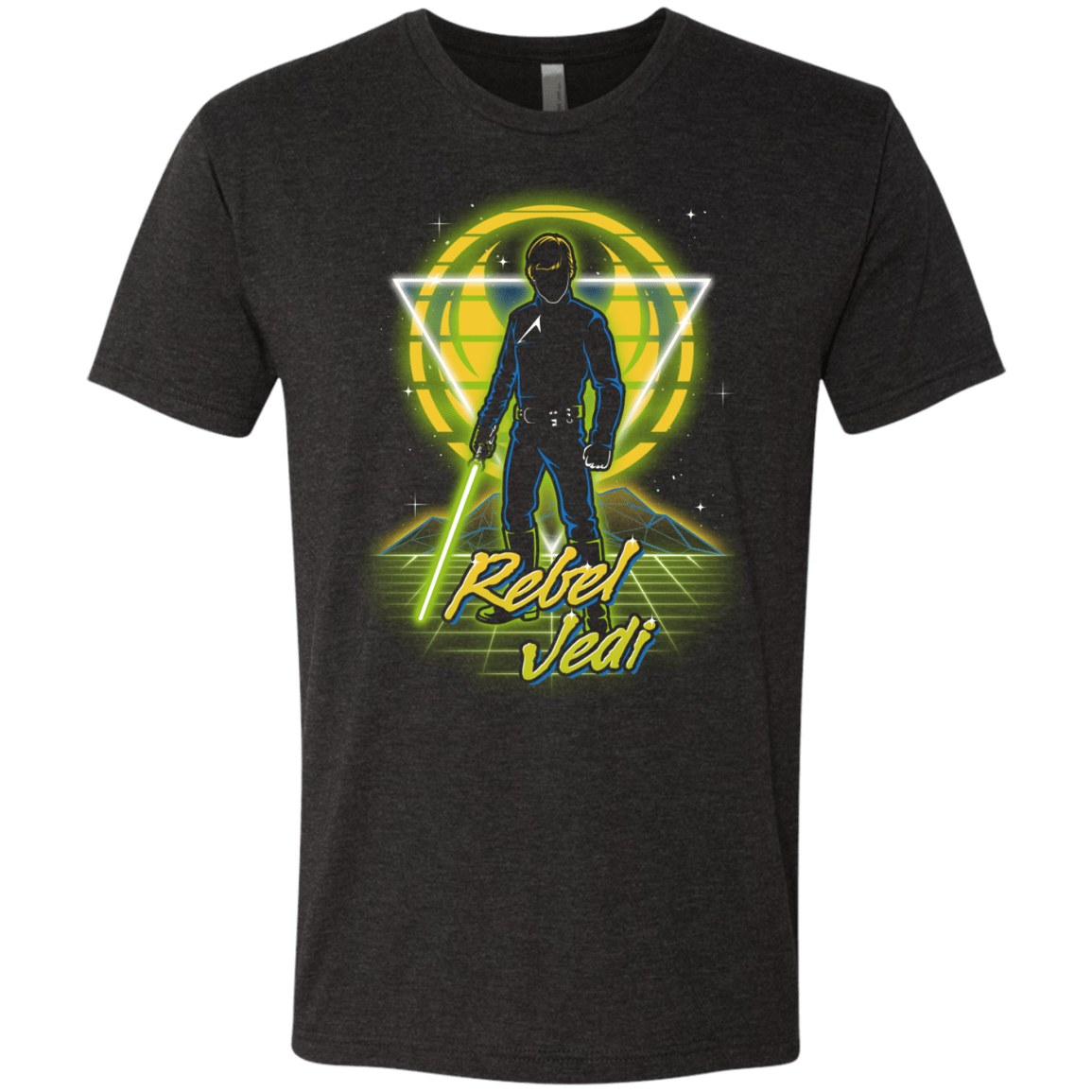 T-Shirts Vintage Black / S Retro Rebel Jedi Men's Triblend T-Shirt