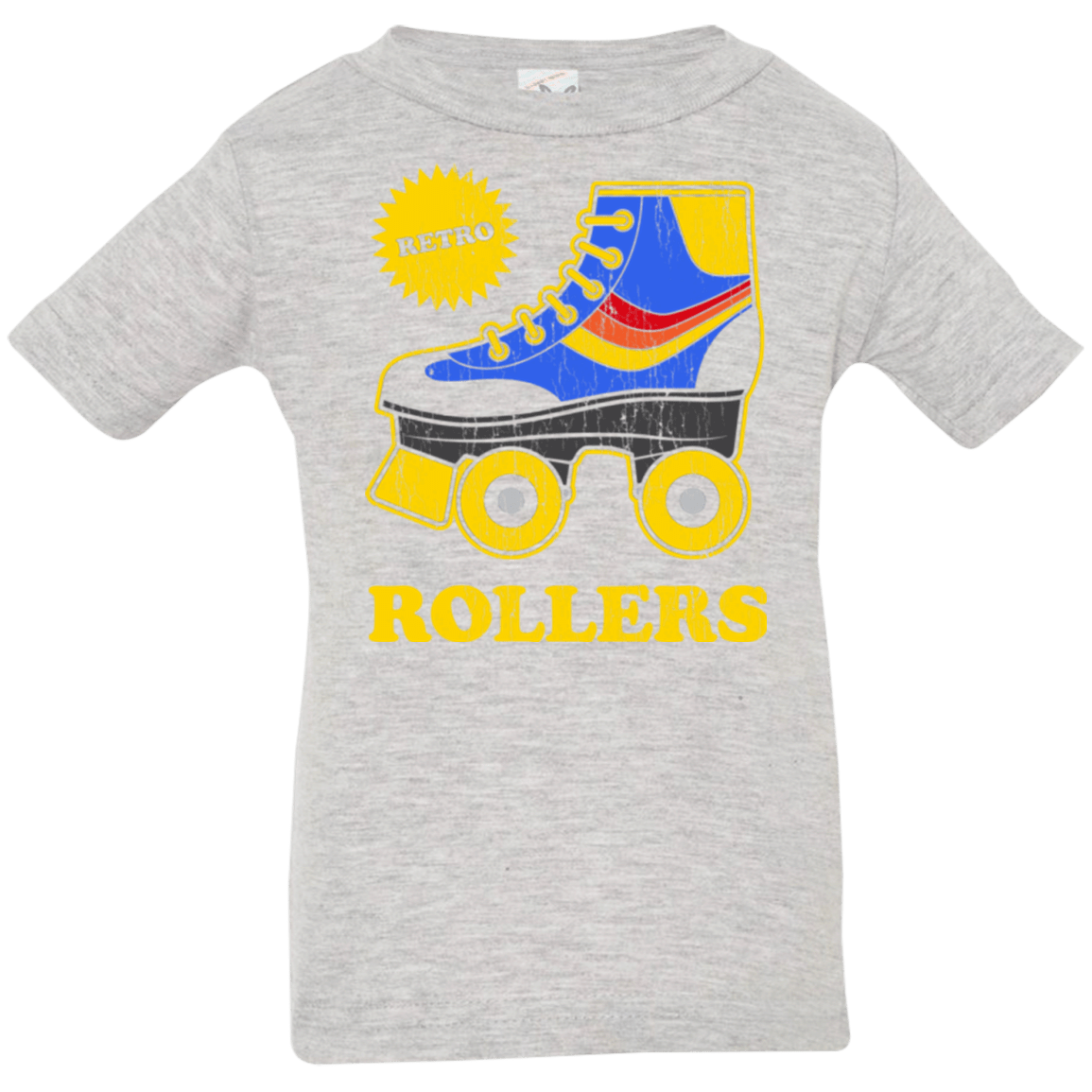 T-Shirts Heather / 6 Months Retro rollers Infant PremiumT-Shirt