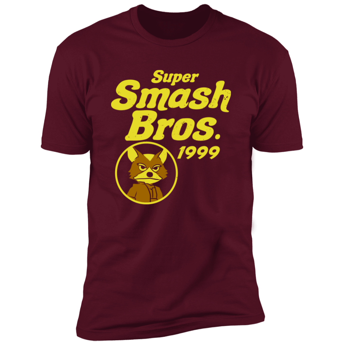T-Shirts Maroon / S Retro Smash Brown 2 Men's Premium T-Shirt