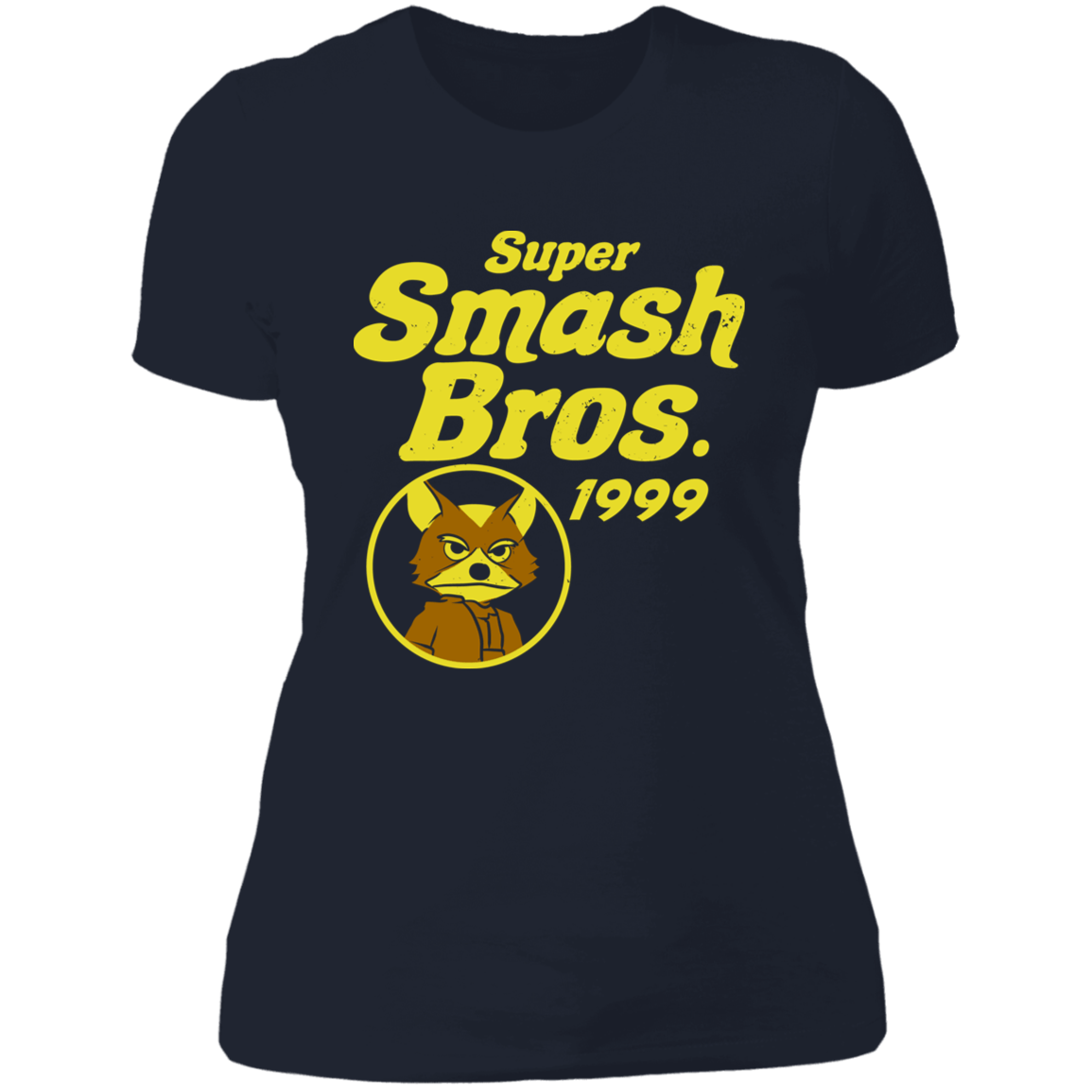 T-Shirts Midnight Navy / S Retro Smash Brown 2 Women's Premium T-Shirt