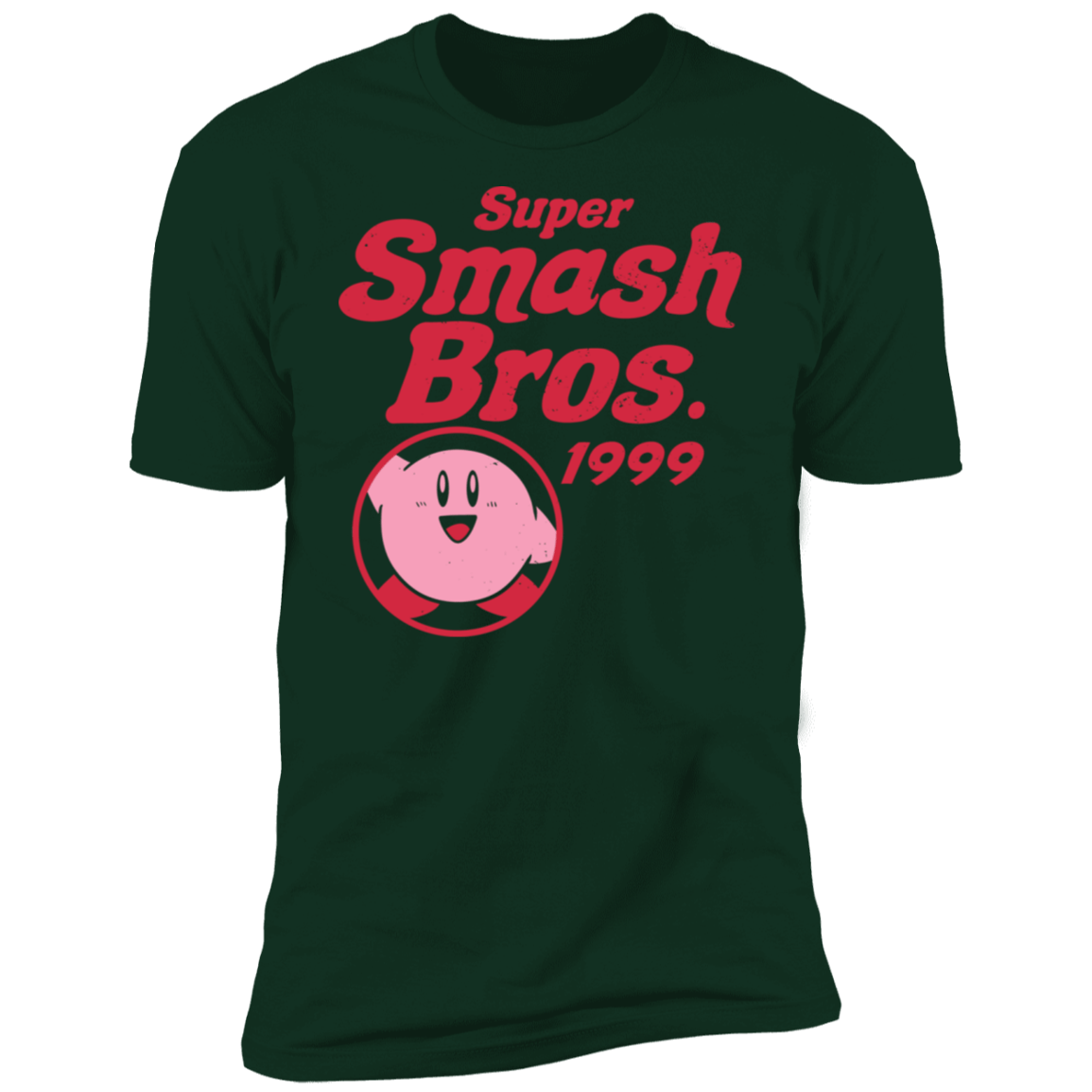 T-Shirts Forest Green / S Retro Smash Pink Men's Premium T-Shirt