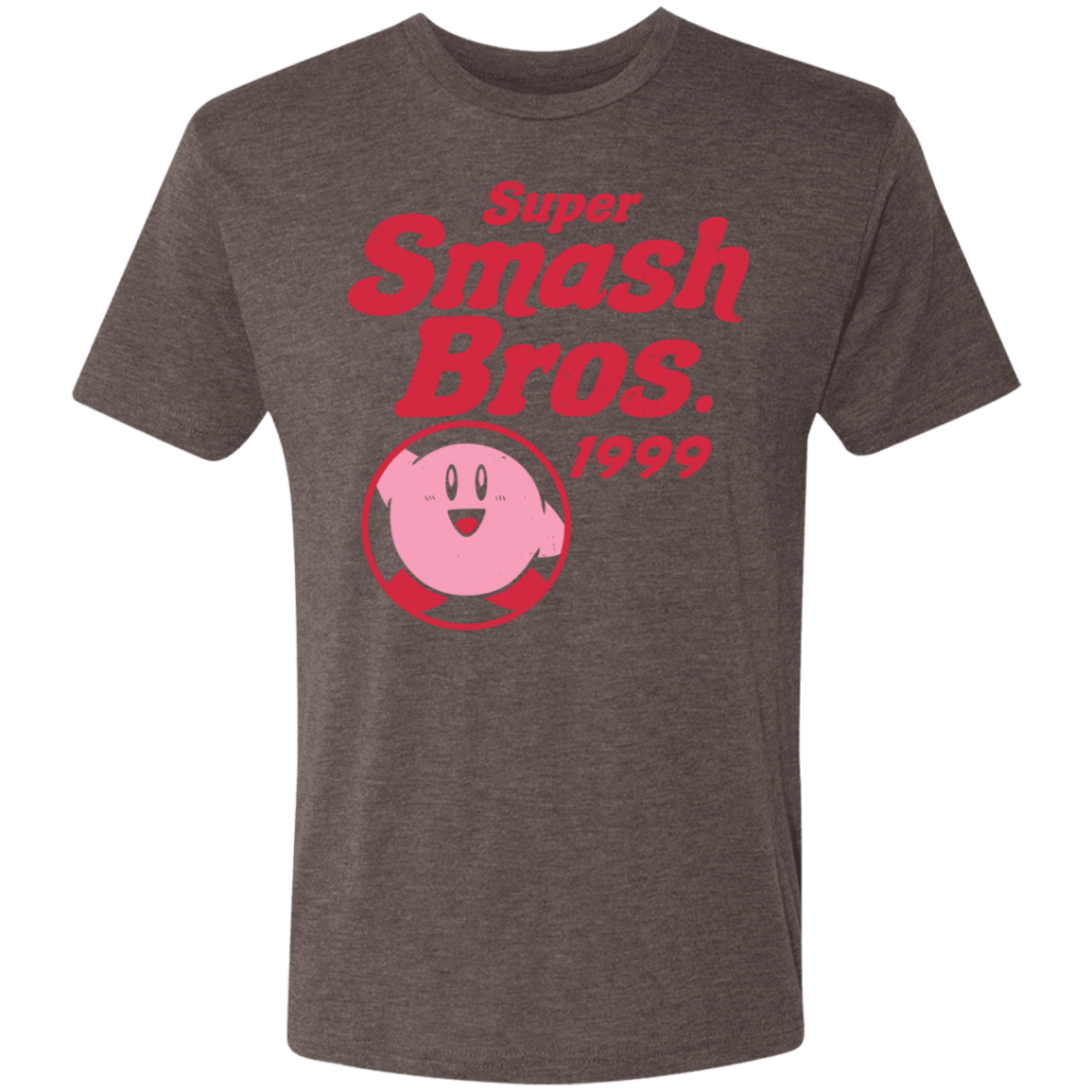 T-Shirts Macchiato / S Retro Smash Pink Men's Triblend T-Shirt