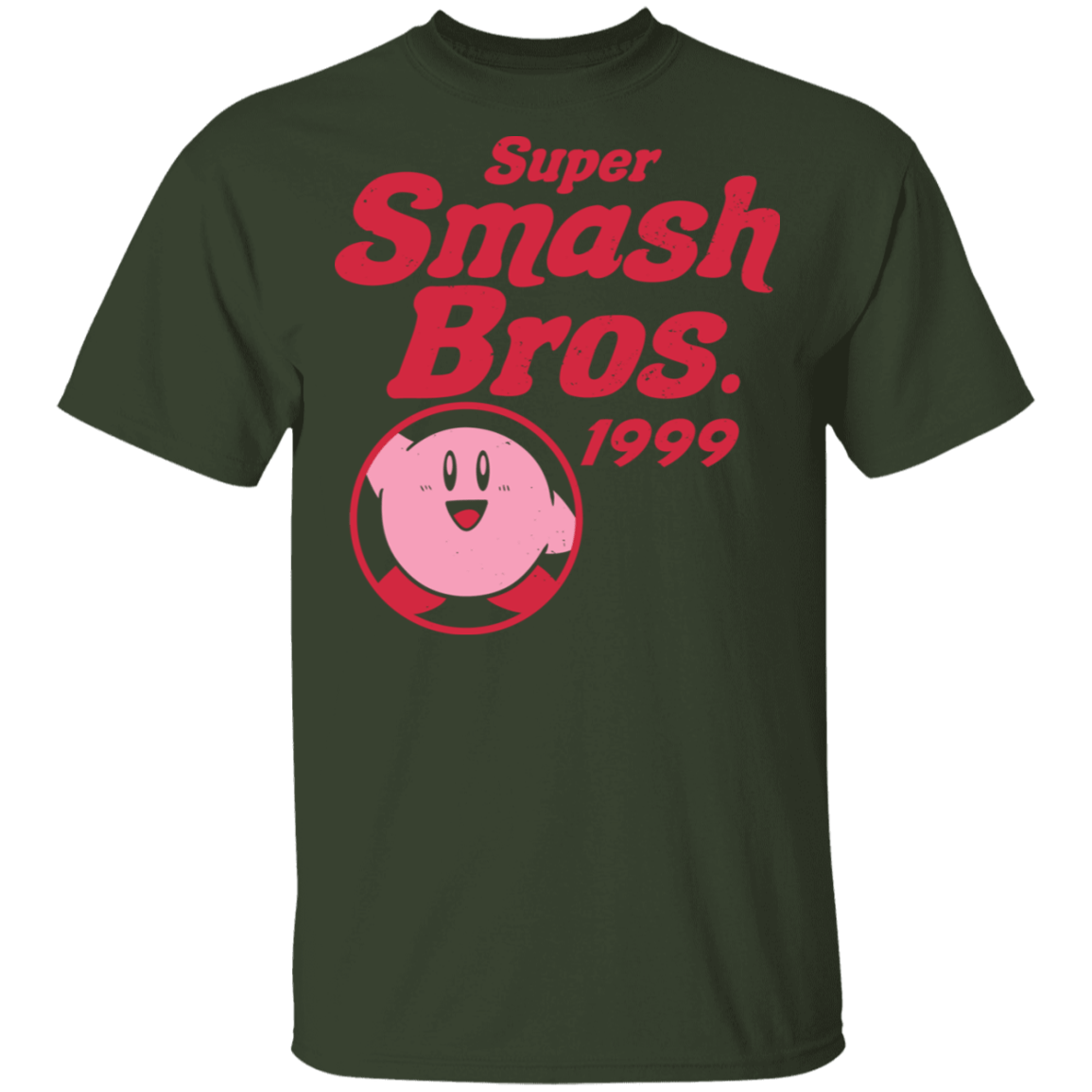 T-Shirts Forest / S Retro Smash Pink T-Shirt