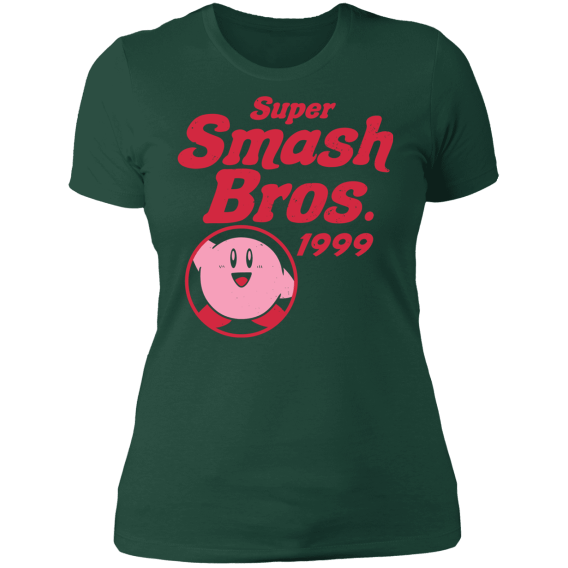 T-Shirts Forest Green / S Retro Smash Pink Women's Premium T-Shirt