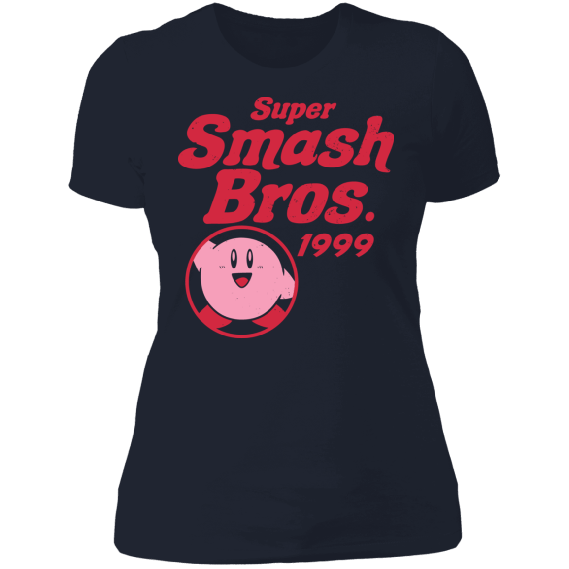 T-Shirts Midnight Navy / S Retro Smash Pink Women's Premium T-Shirt