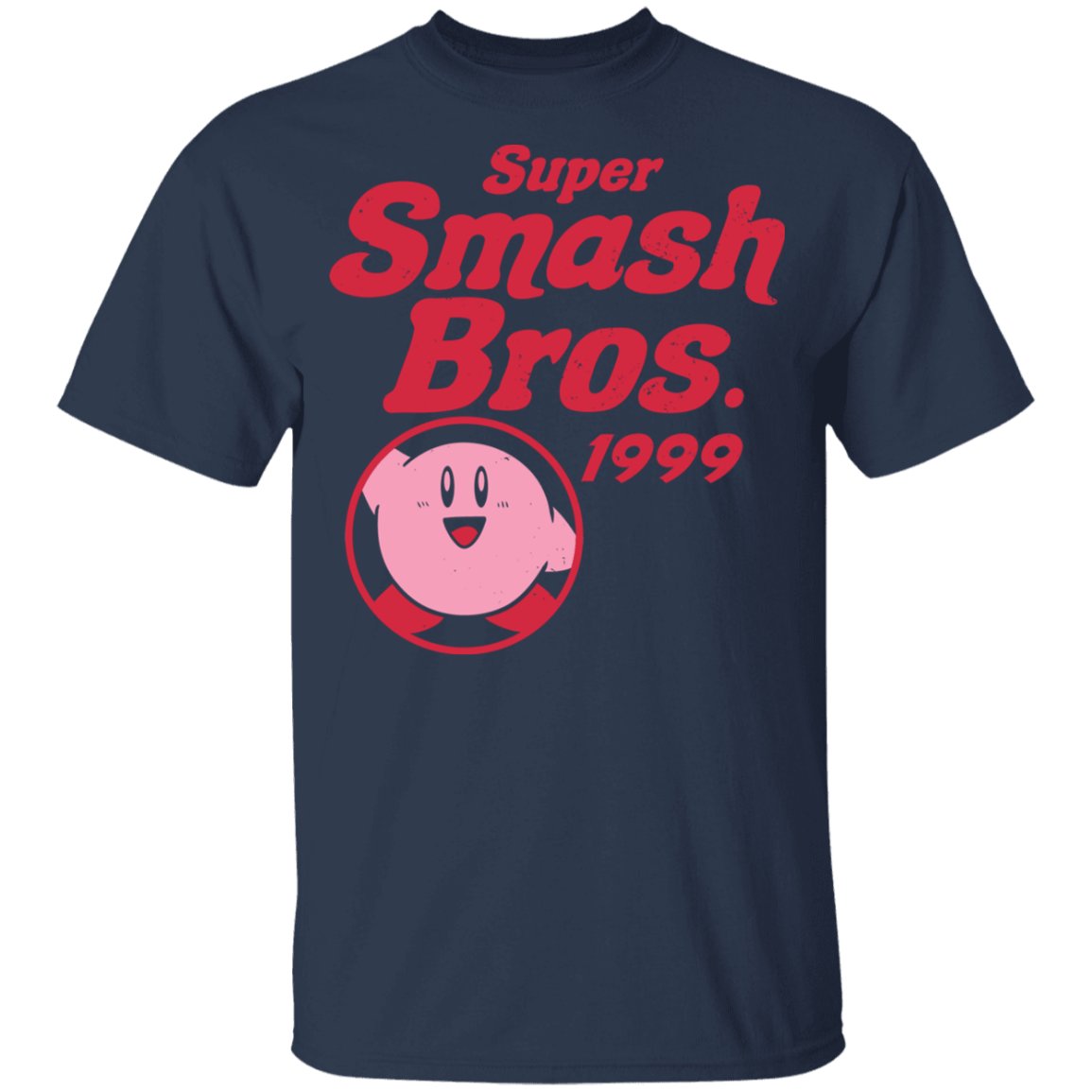 T-Shirts Navy / YXS Retro Smash Pink Youth T-Shirt