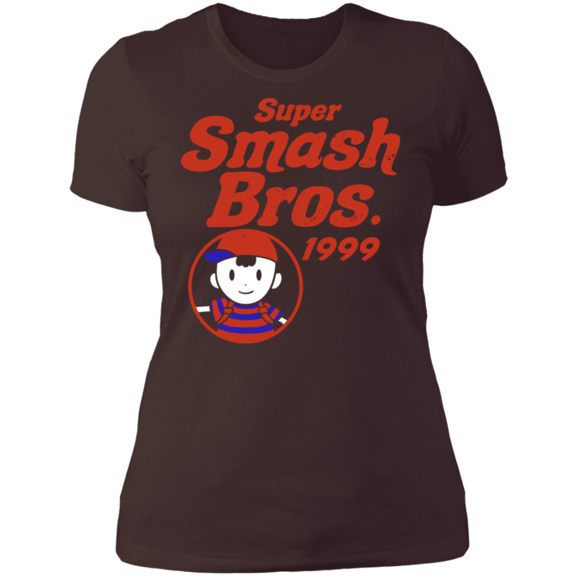 T-Shirts Dark Chocolate / S Retro Smash Red Women's Premium T-Shirt