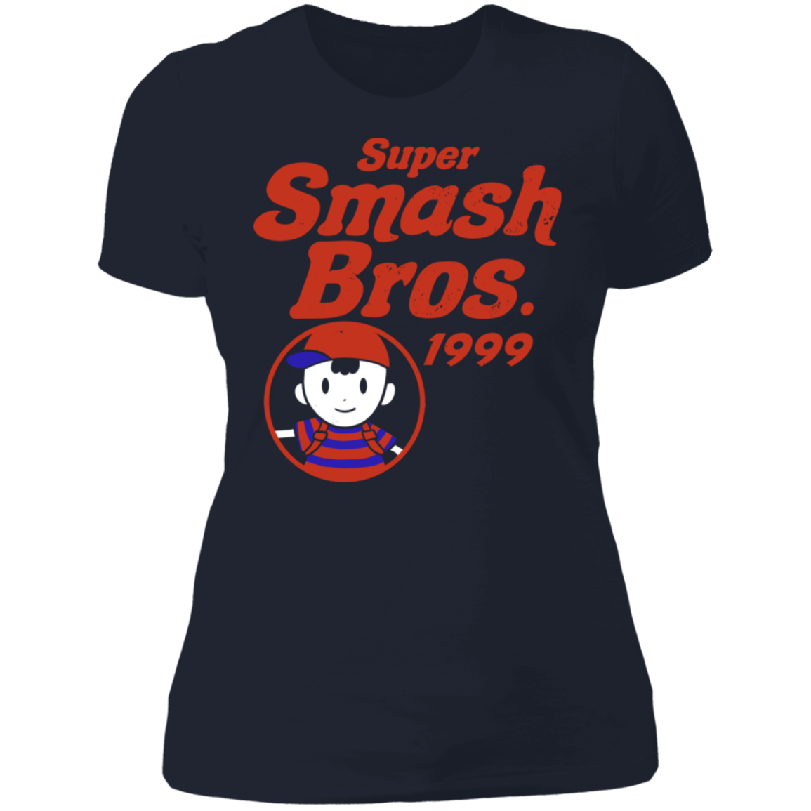 T-Shirts Midnight Navy / S Retro Smash Red Women's Premium T-Shirt
