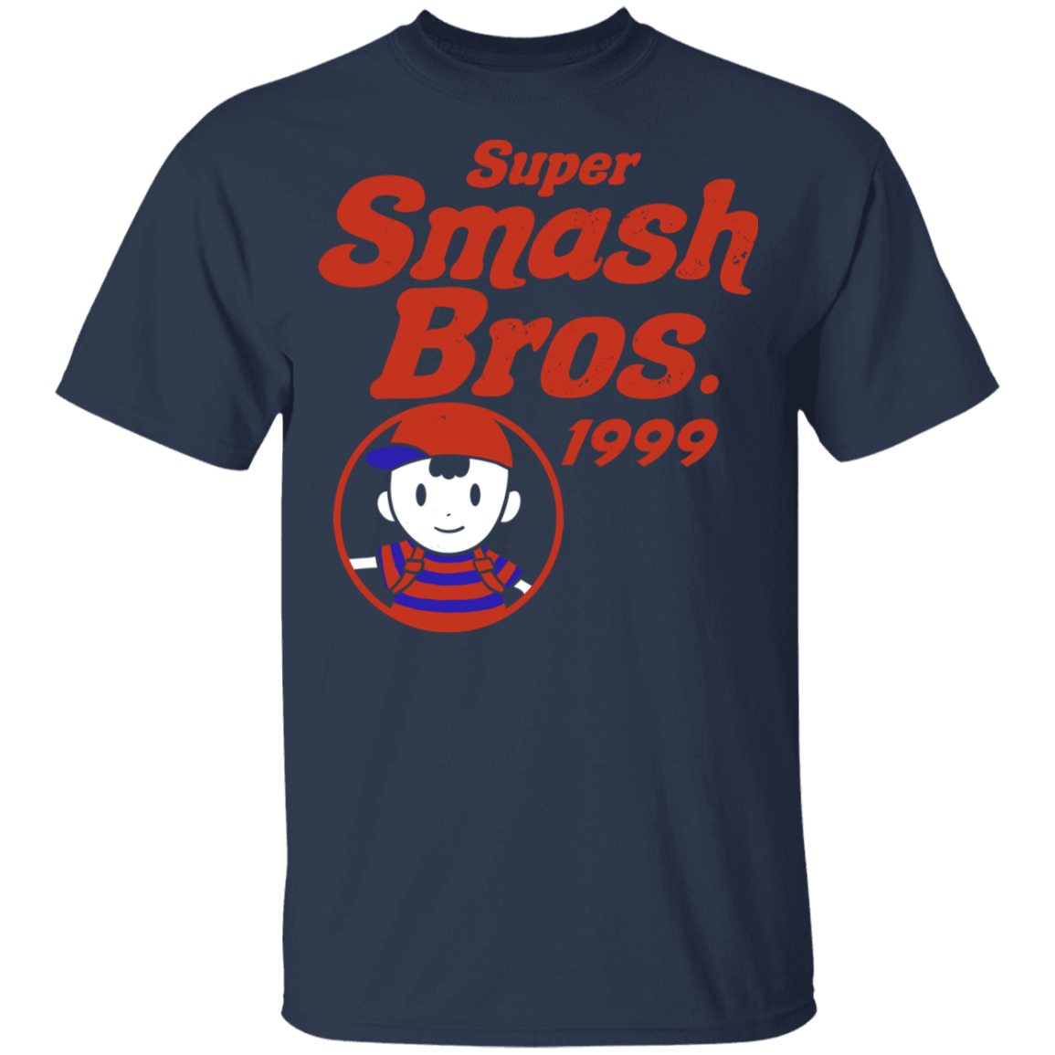 T-Shirts Navy / YXS Retro Smash Red Youth T-Shirt