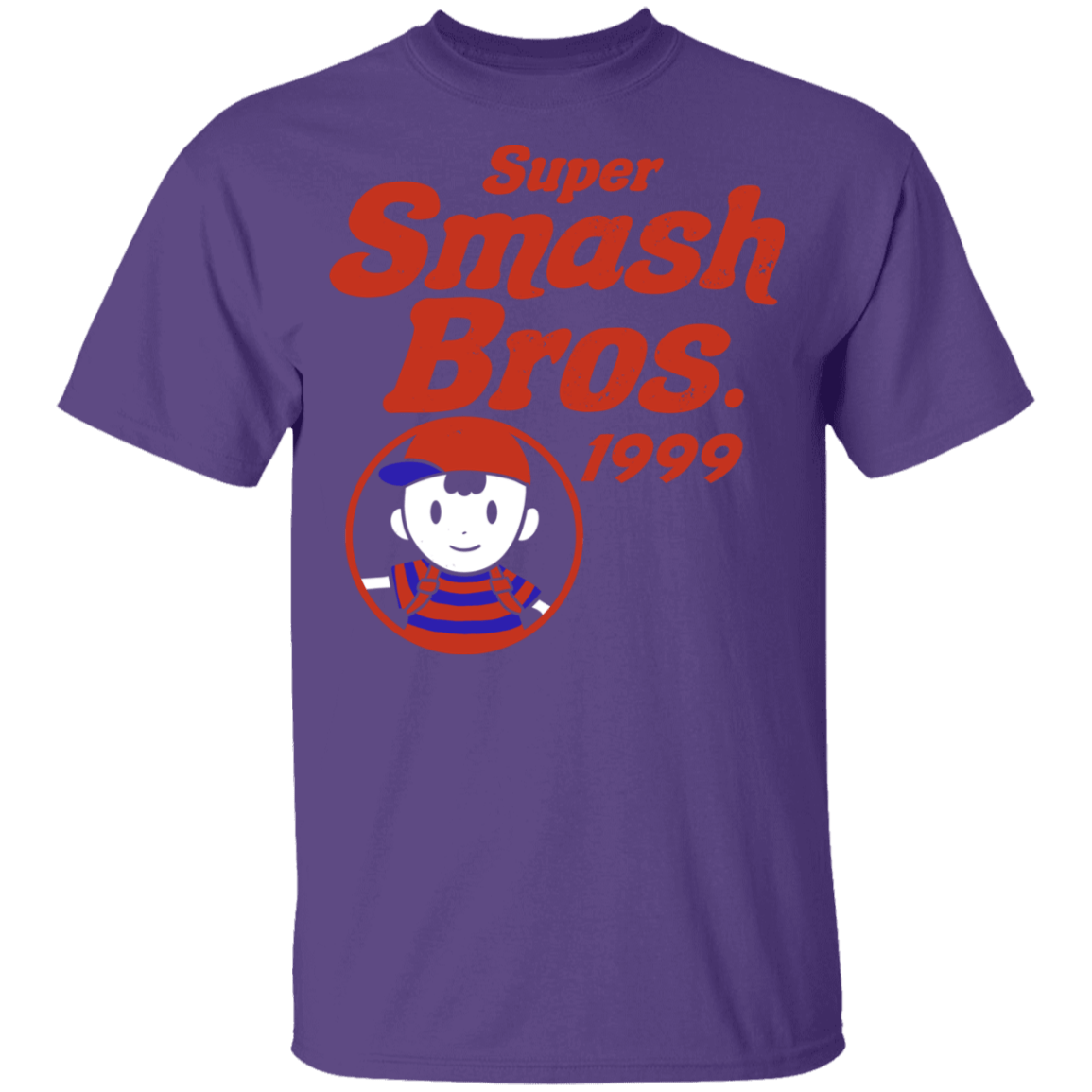T-Shirts Purple / YXS Retro Smash Red Youth T-Shirt