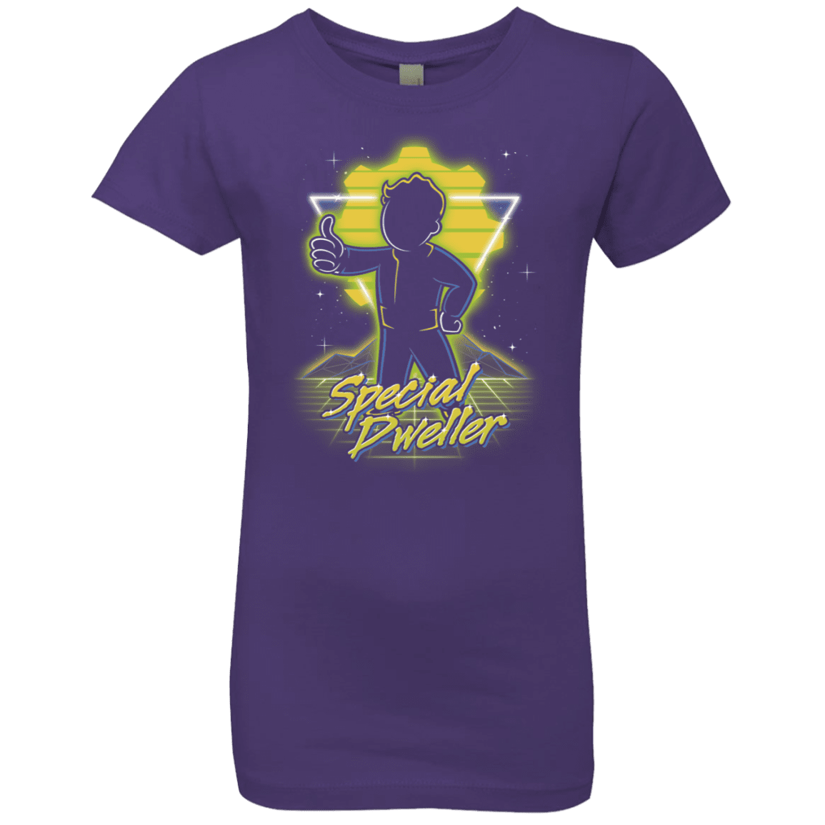 T-Shirts Purple Rush / YXS Retro Special Dweller Girls Premium T-Shirt