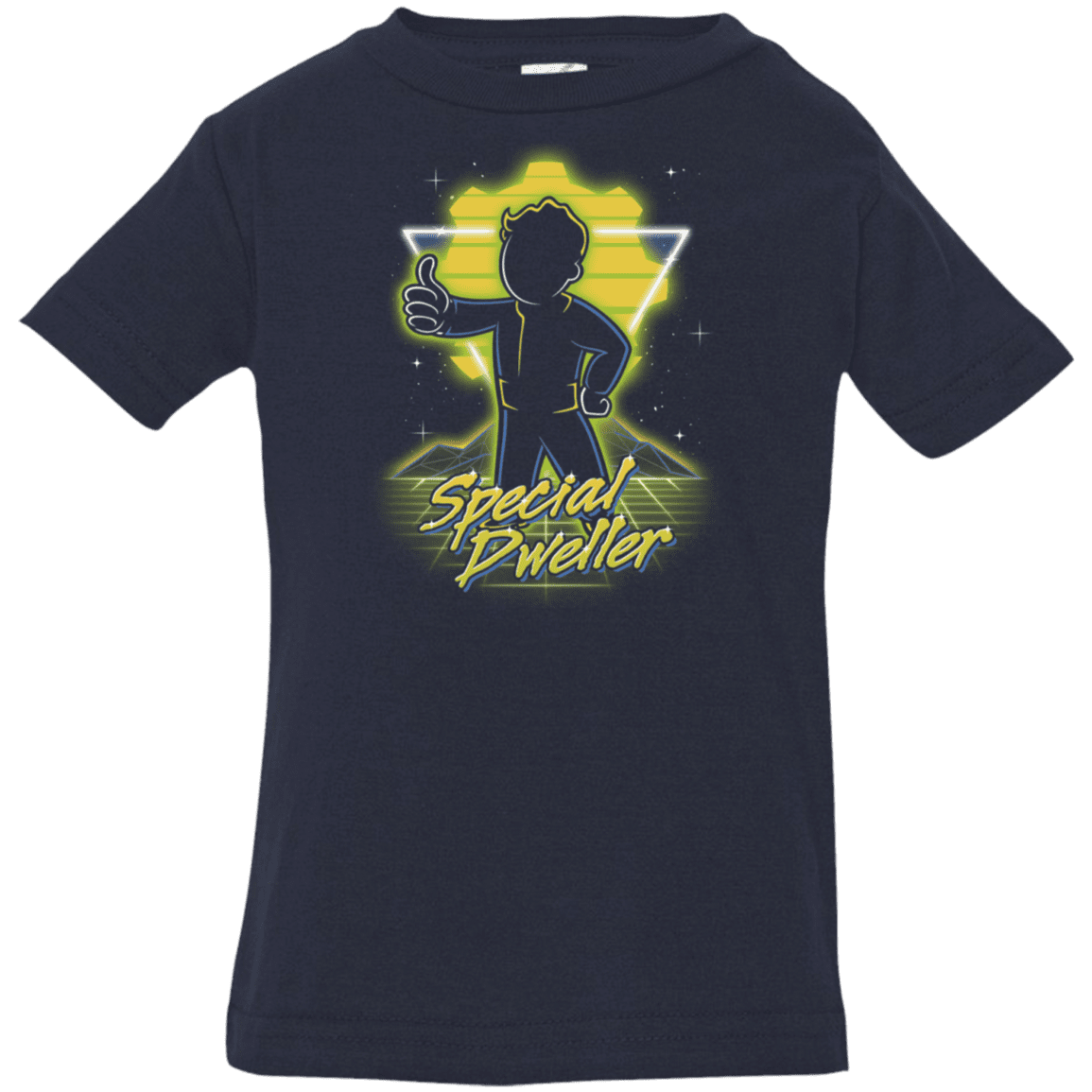 T-Shirts Navy / 6 Months Retro Special Dweller Infant Premium T-Shirt