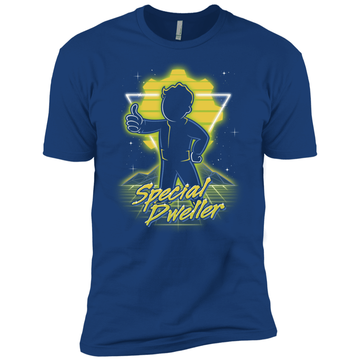 T-Shirts Royal / X-Small Retro Special Dweller Men's Premium T-Shirt