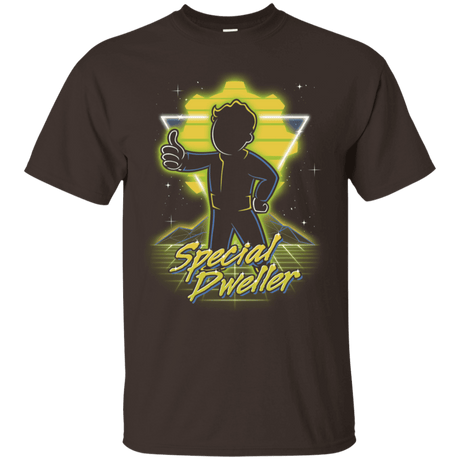 T-Shirts Dark Chocolate / S Retro Special Dweller T-Shirt