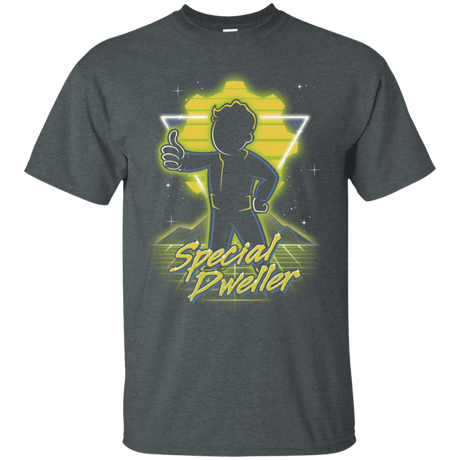 T-Shirts Dark Heather / S Retro Special Dweller T-Shirt