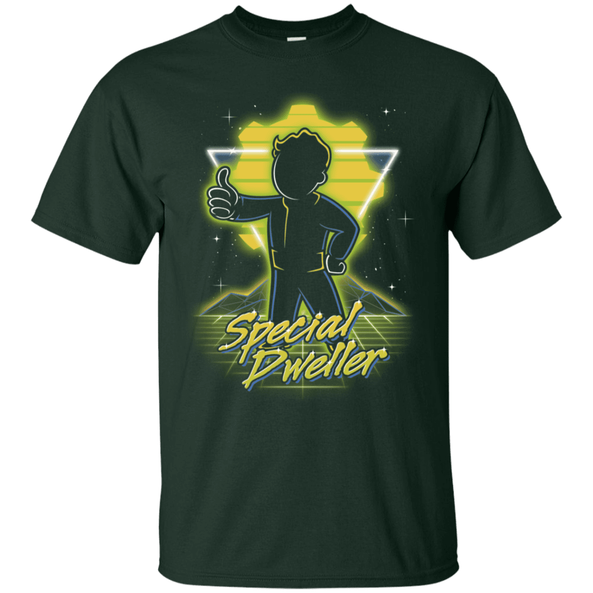 T-Shirts Forest / S Retro Special Dweller T-Shirt