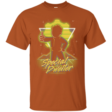 T-Shirts Texas Orange / S Retro Special Dweller T-Shirt