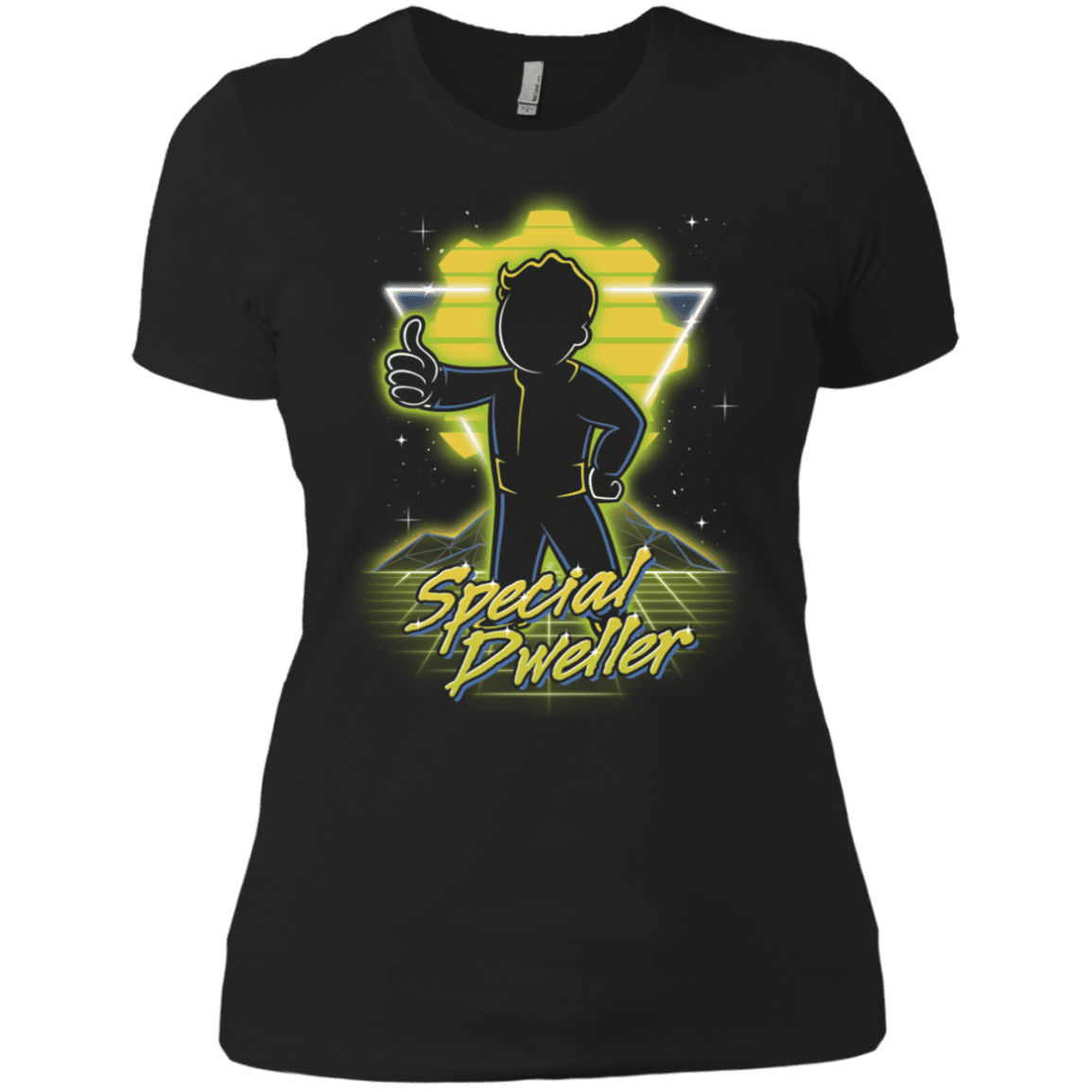 T-Shirts Black / X-Small Retro Special Dweller Women's Premium T-Shirt