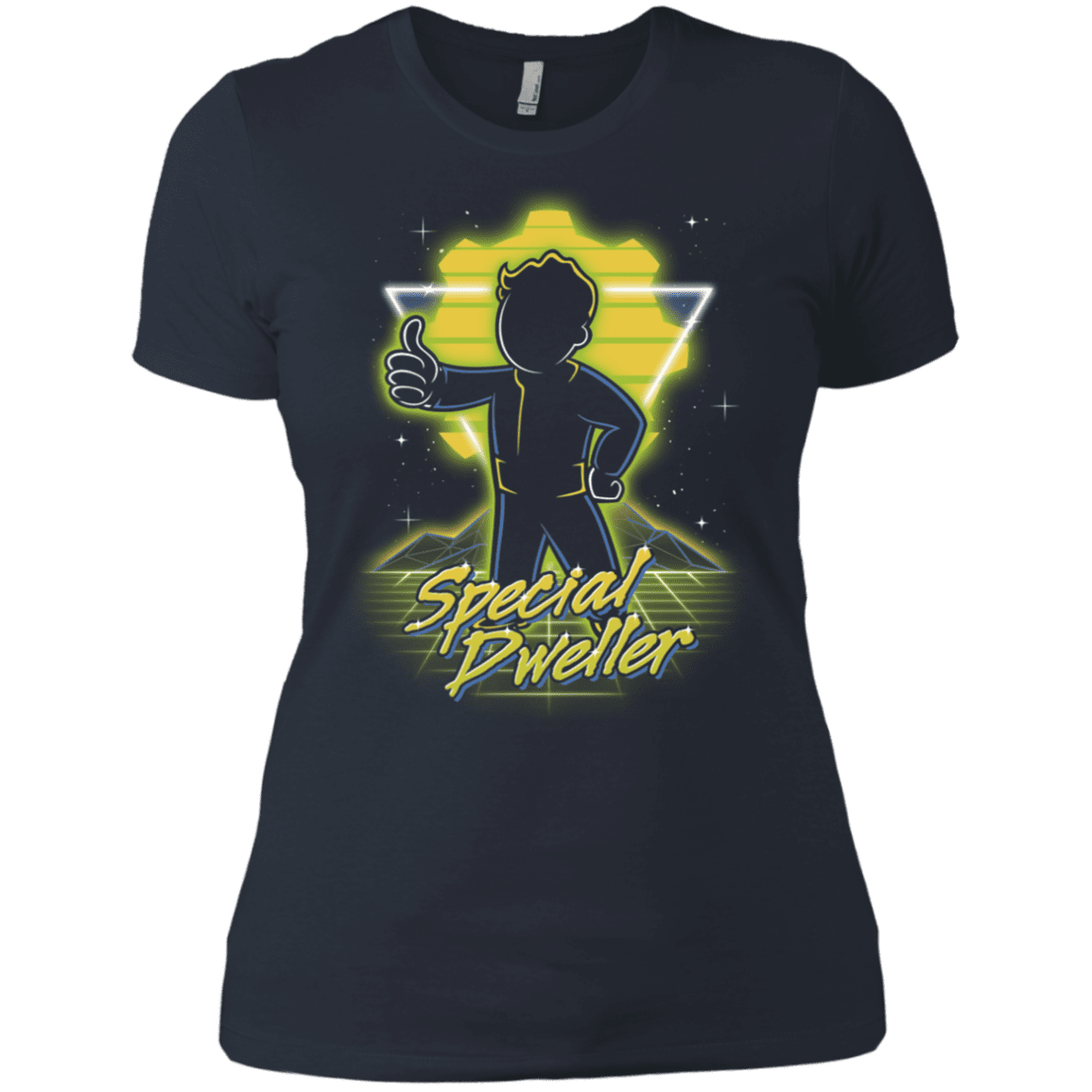 T-Shirts Indigo / X-Small Retro Special Dweller Women's Premium T-Shirt