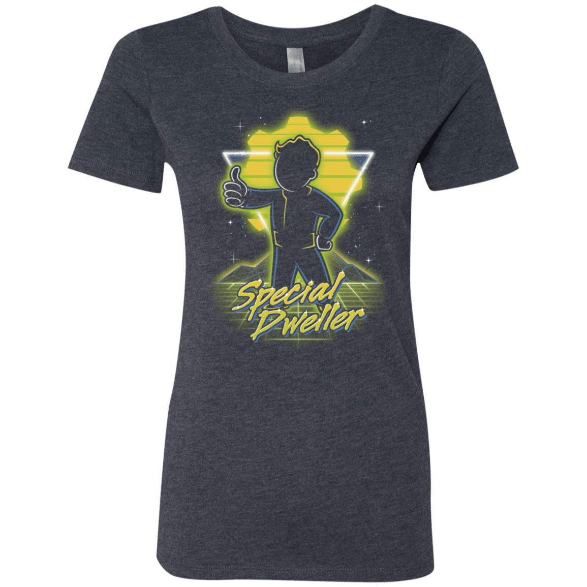 T-Shirts Vintage Navy / S Retro Special Dweller Women's Triblend T-Shirt