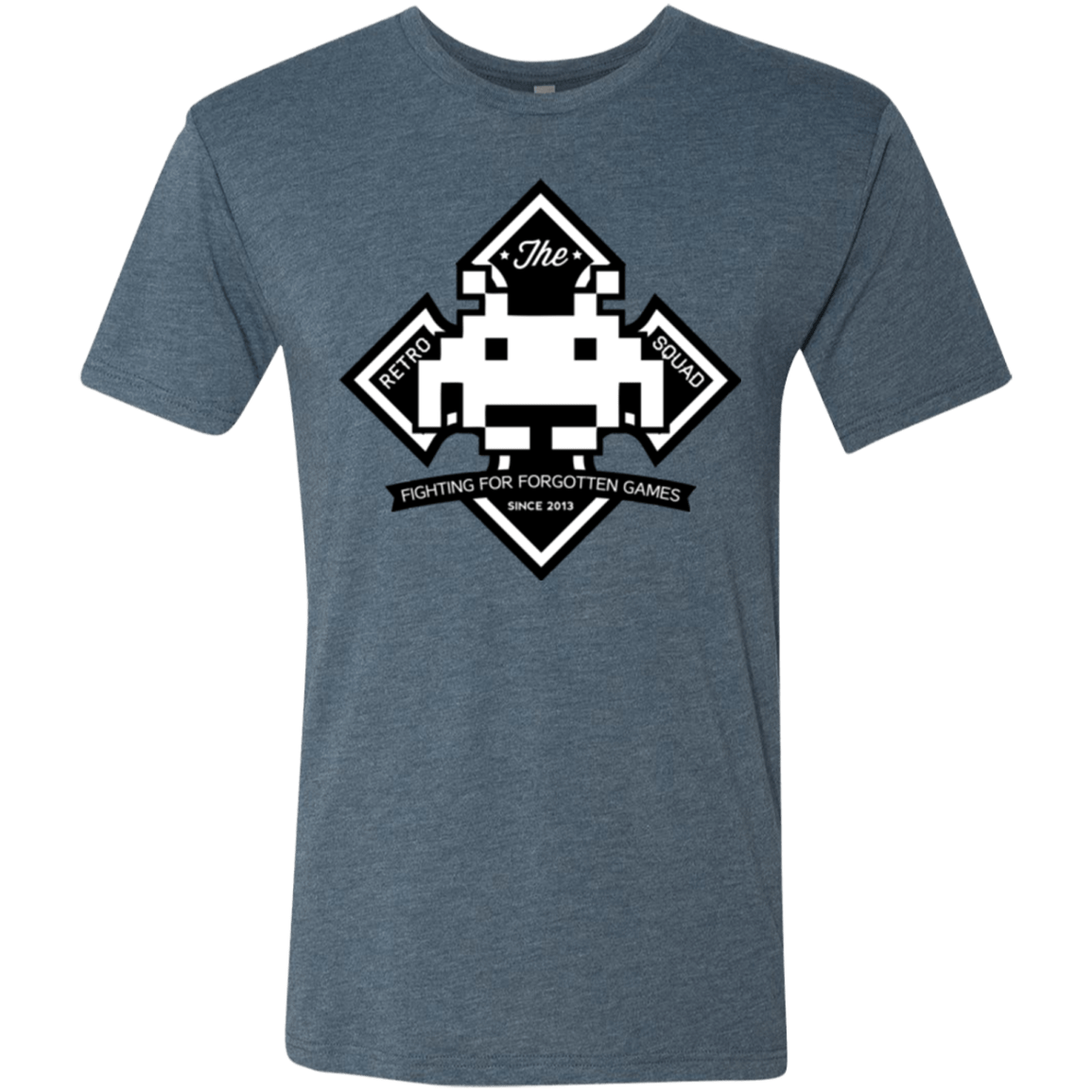 T-Shirts Indigo / Small Retro Squad Men's Triblend T-Shirt