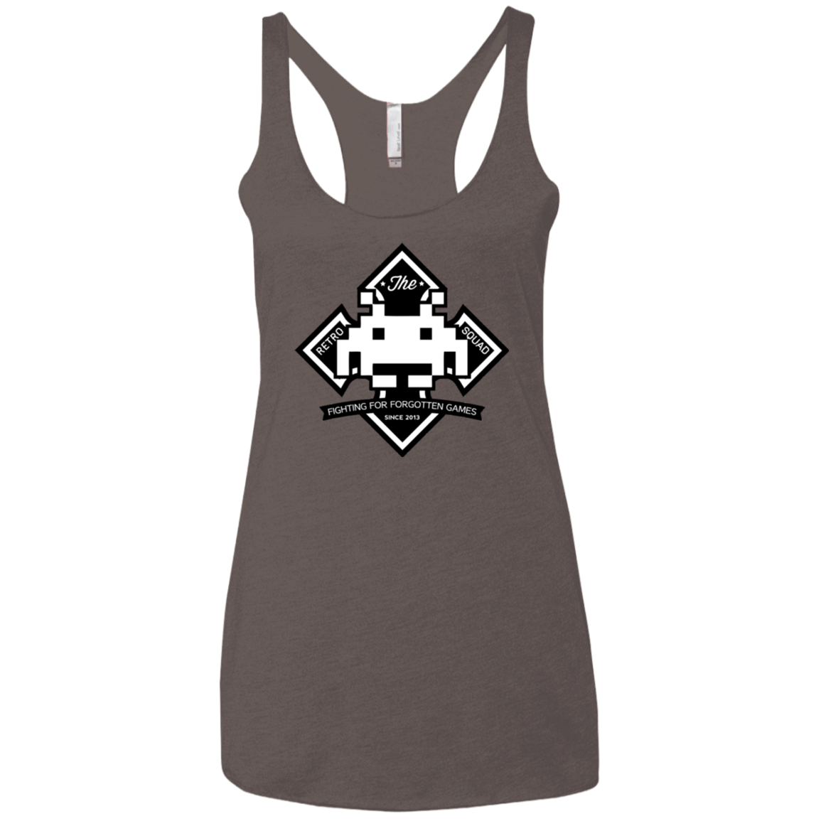 T-Shirts Macchiato / X-Small Retro Squad Women's Triblend Racerback Tank