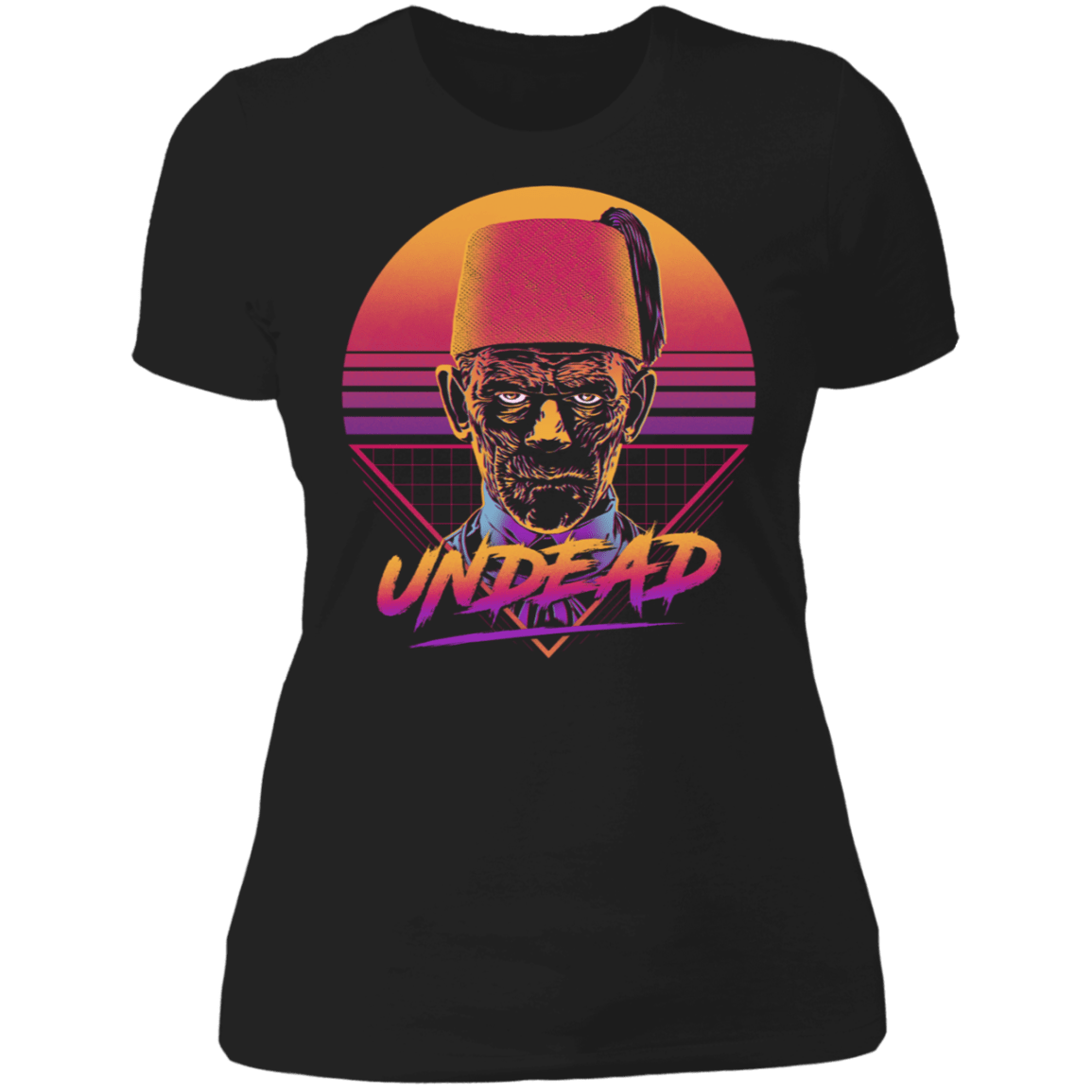 T-Shirts Black / X-Small Retro Undead Women's Premium T-Shirt