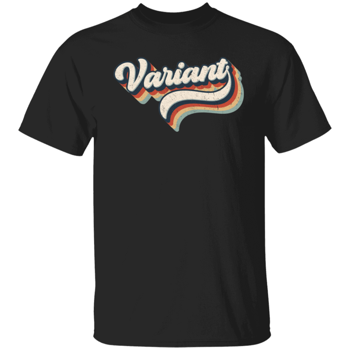 T-Shirts Black / S Retro Variant T-Shirt