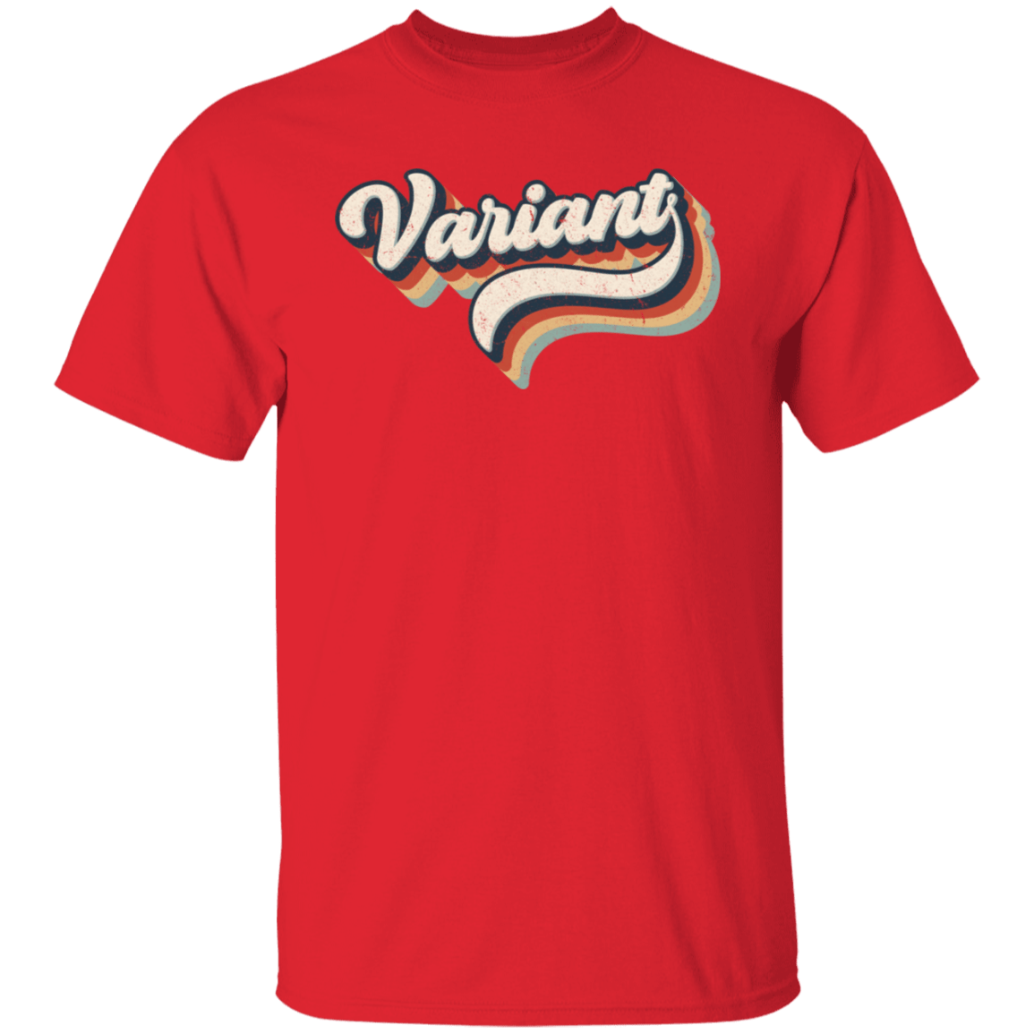 T-Shirts Red / S Retro Variant T-Shirt