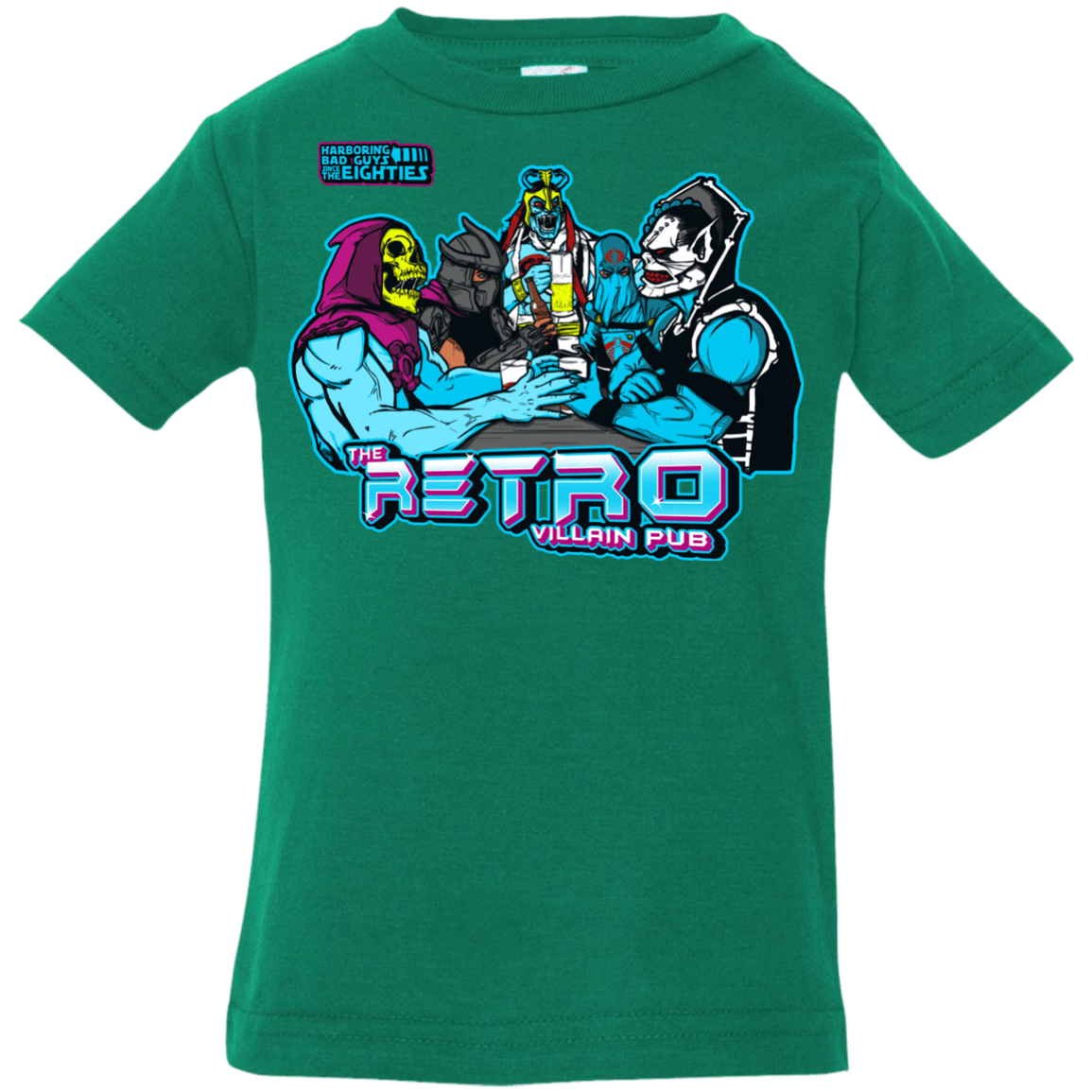 T-Shirts Kelly / 6 Months Retro Villain Pub Infant Premium T-Shirt