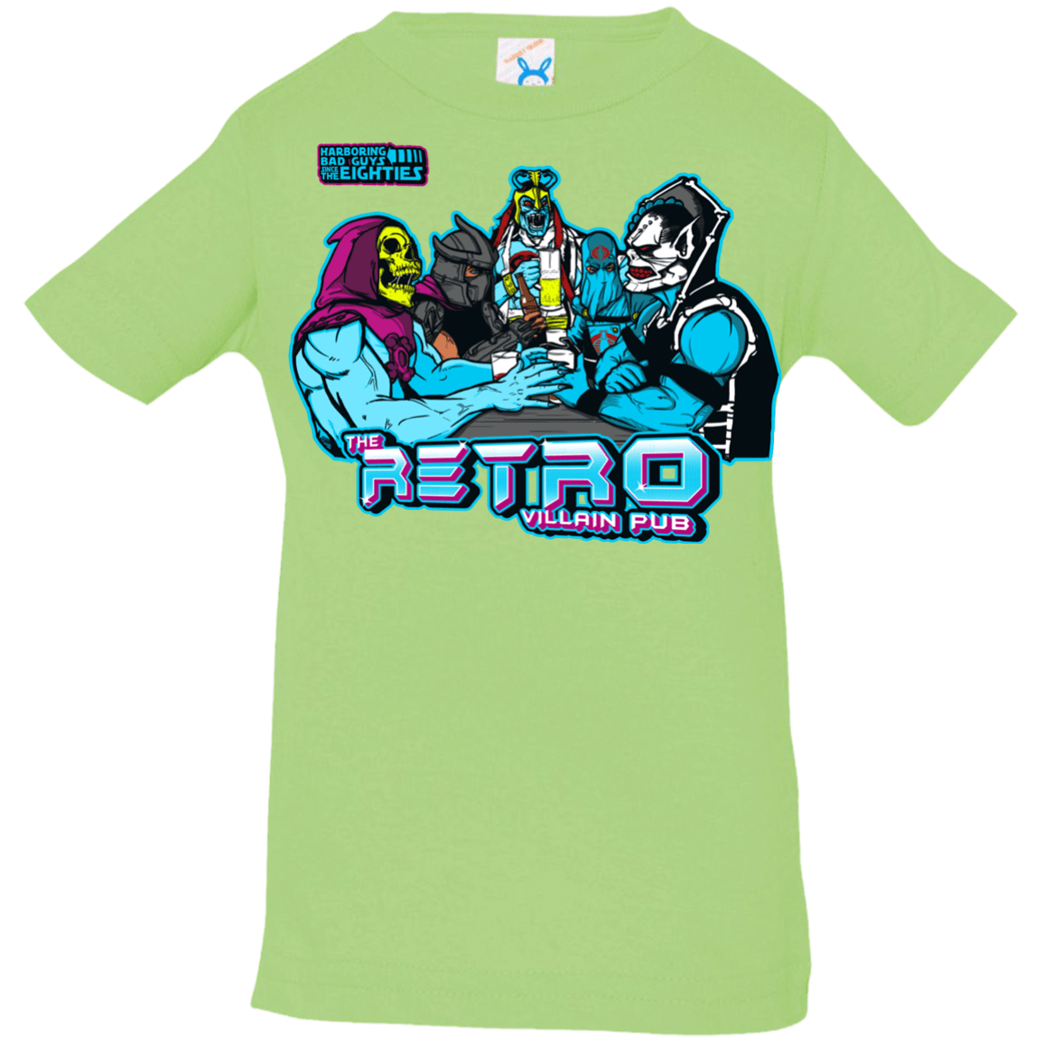 T-Shirts Key Lime / 6 Months Retro Villain Pub Infant Premium T-Shirt