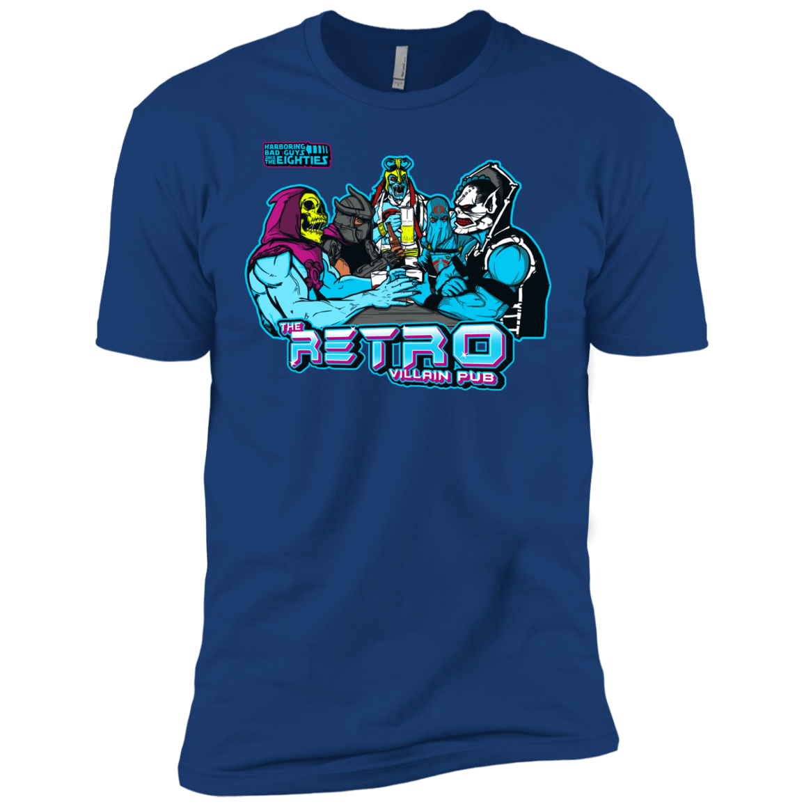 T-Shirts Royal / X-Small Retro Villain Pub Men's Premium T-Shirt