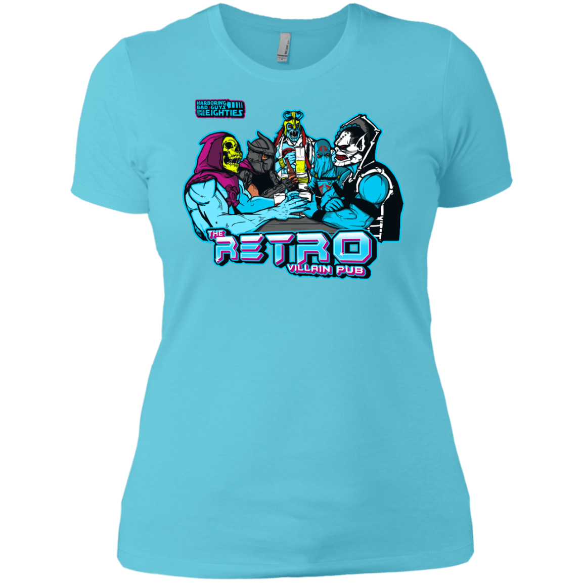 T-Shirts Cancun / X-Small Retro Villain Pub Women's Premium T-Shirt