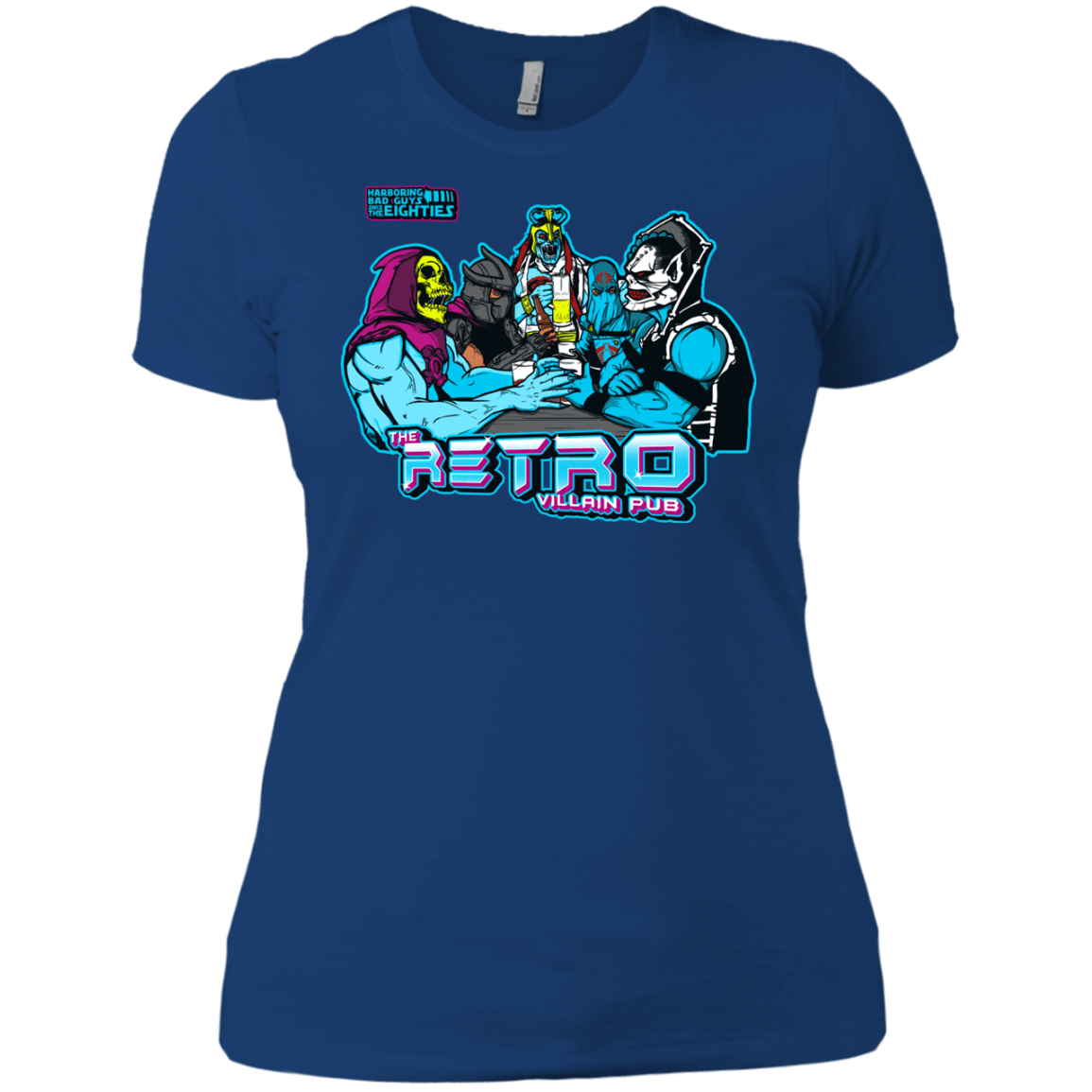 T-Shirts Royal / X-Small Retro Villain Pub Women's Premium T-Shirt