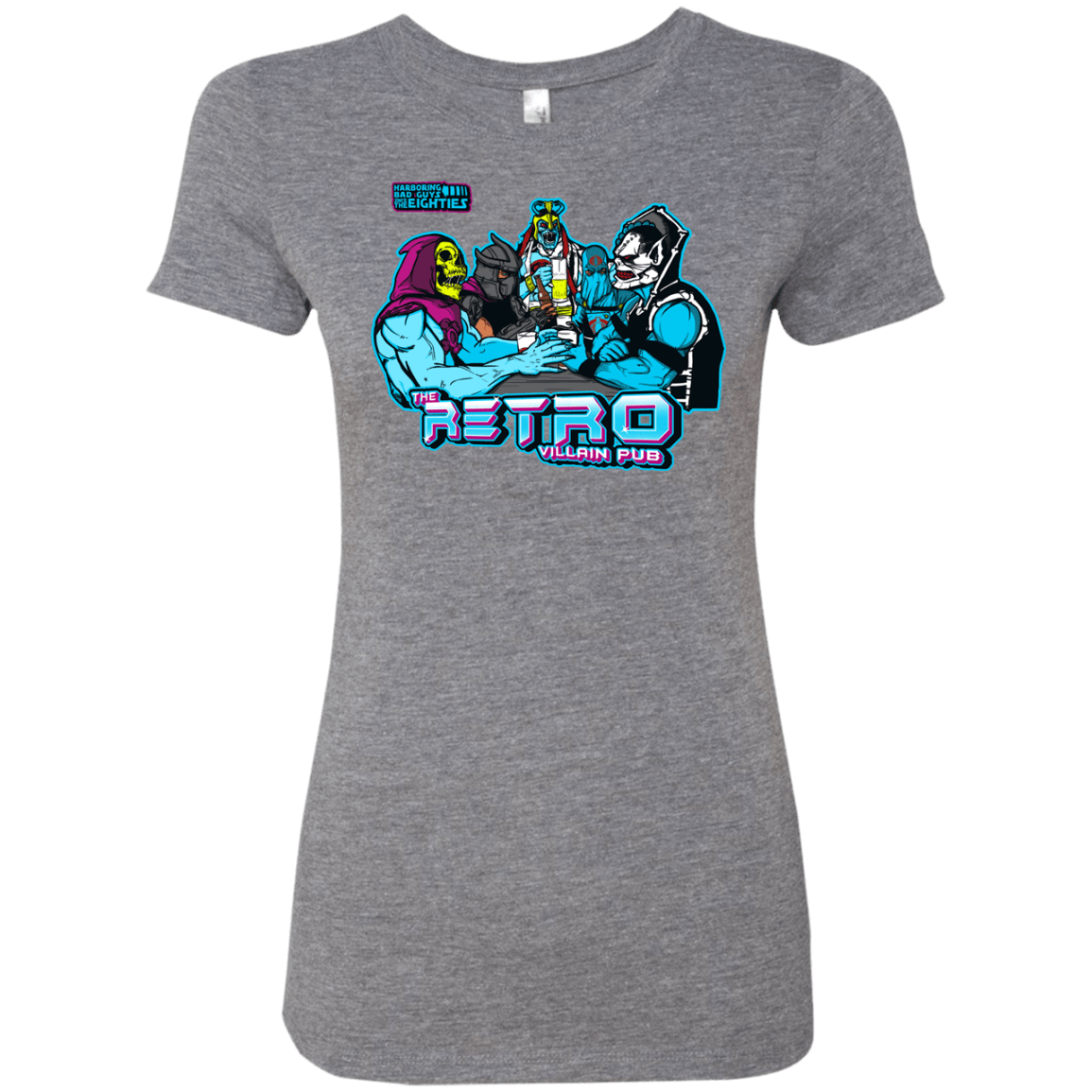 T-Shirts Premium Heather / S Retro Villain Pub Women's Triblend T-Shirt