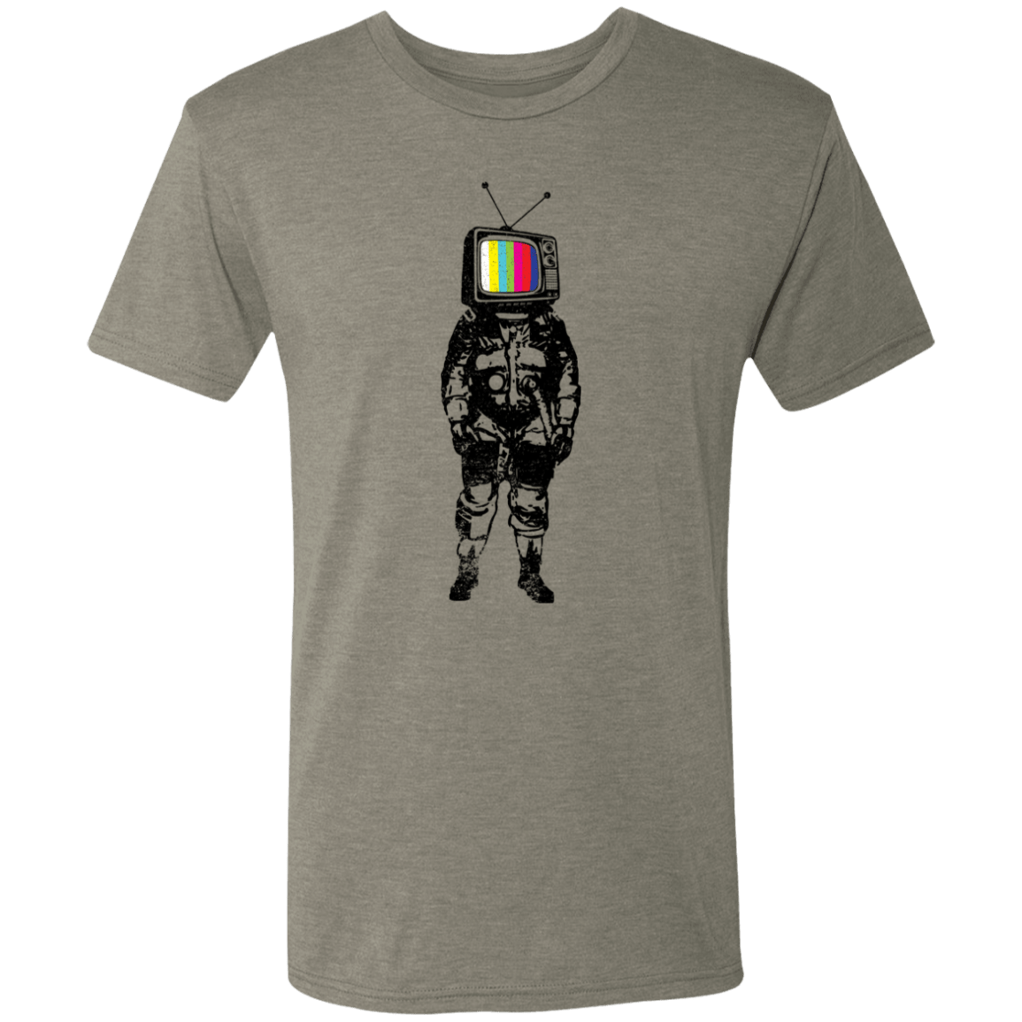 T-Shirts Venetian Grey / S Retro Vision Men's Triblend T-Shirt