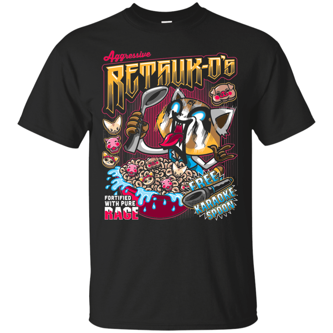 T-Shirts Black / S Retsuk-O's T-Shirt