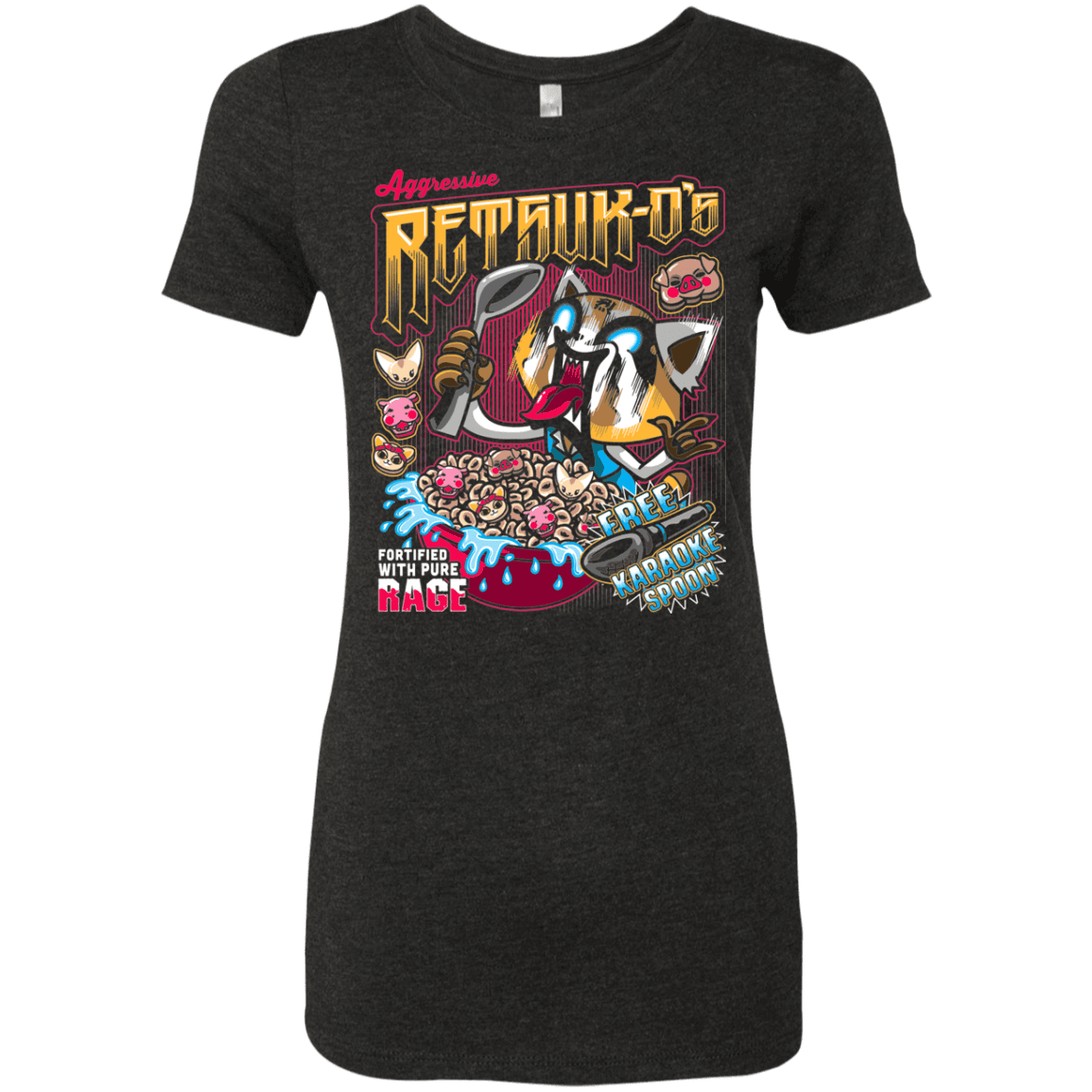 T-Shirts Vintage Black / S Retsuk-O's Women's Triblend T-Shirt