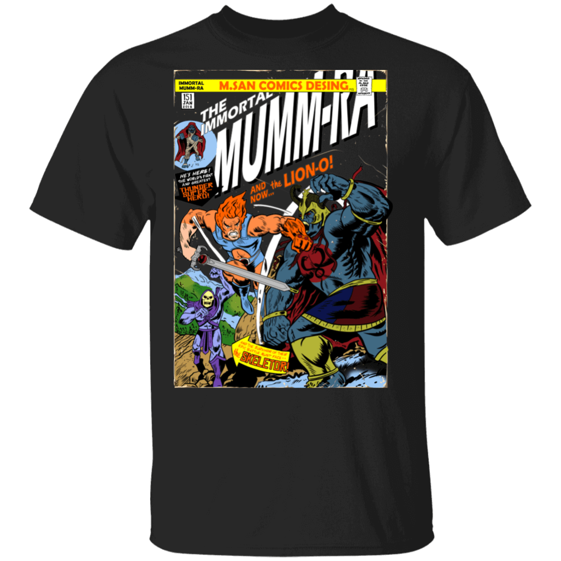 T-Shirts Black / S Return Of Immortal Mummra T-Shirt