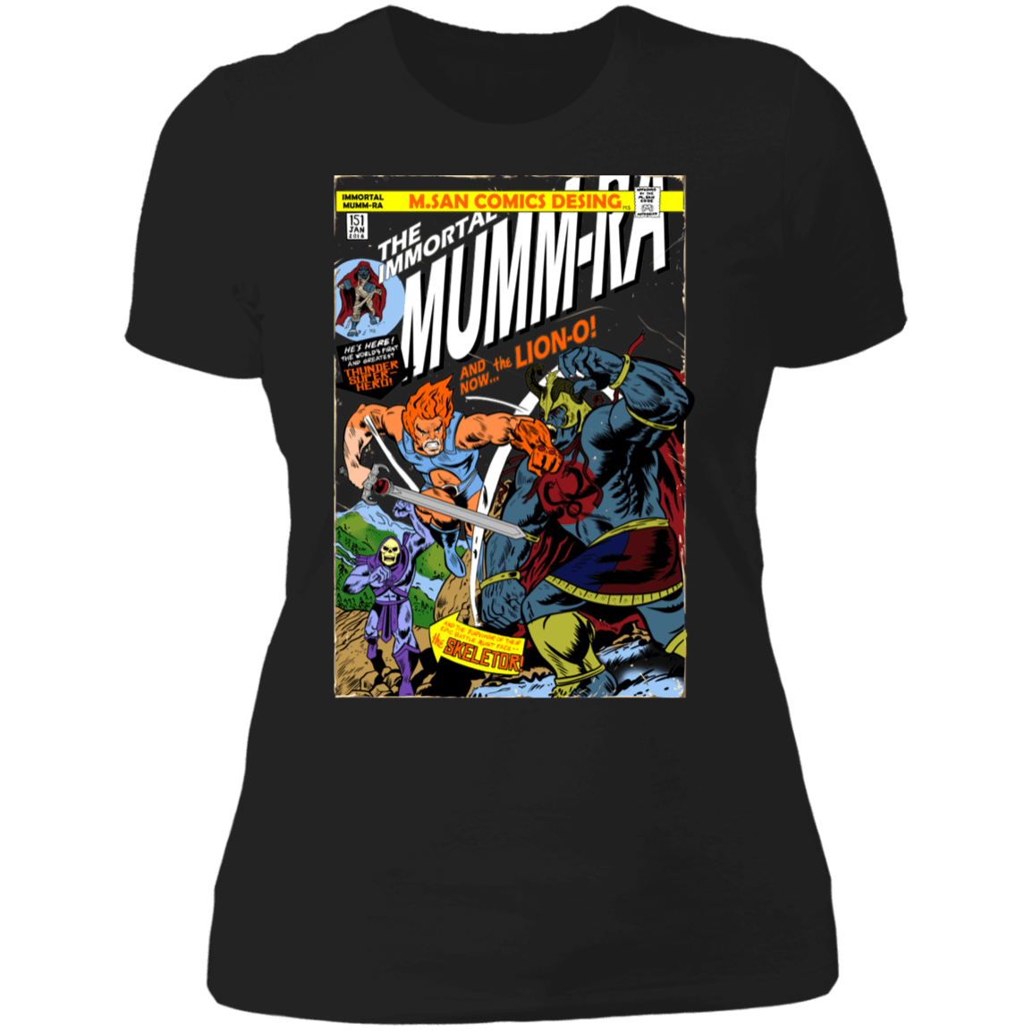 T-Shirts Black / X-Small Return Of Immortal Mummra Women's Premium T-Shirt