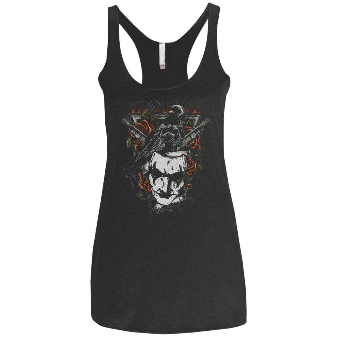 T-Shirts Vintage Black / X-Small Revenge Women's Triblend Racerback Tank