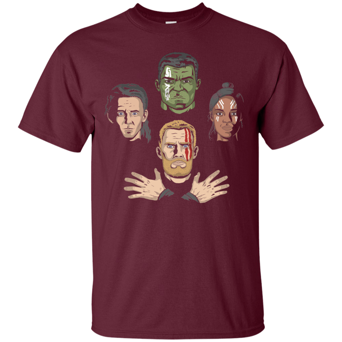 T-Shirts Maroon / S Revengers Rhapsody T-Shirt