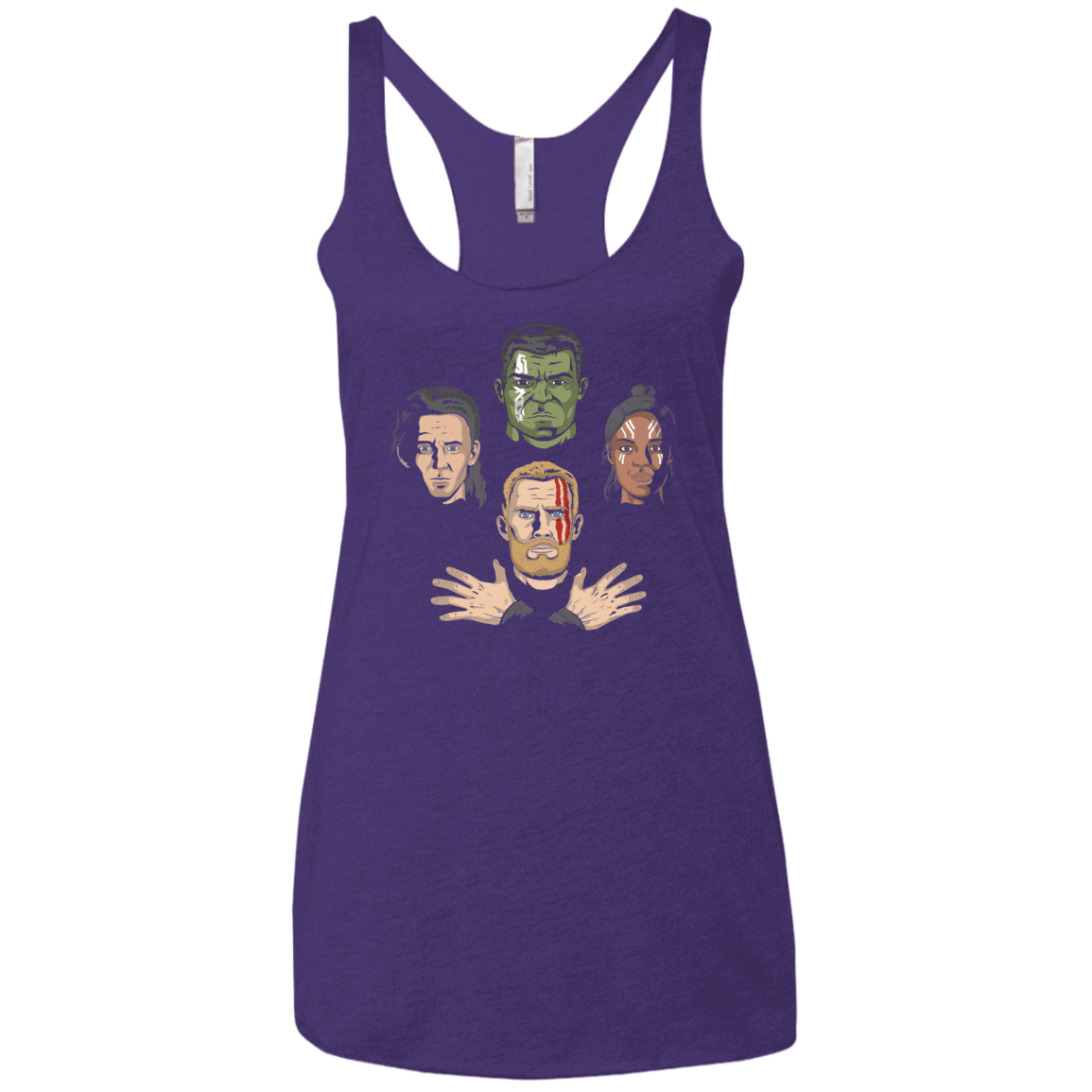 Revengers Rhapsody Women's Triblend Racerback Tank