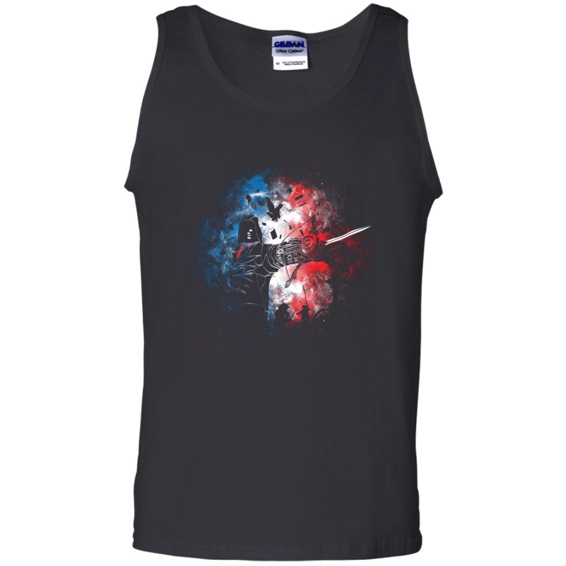 T-Shirts Black / S Revolt Men's Tank Top