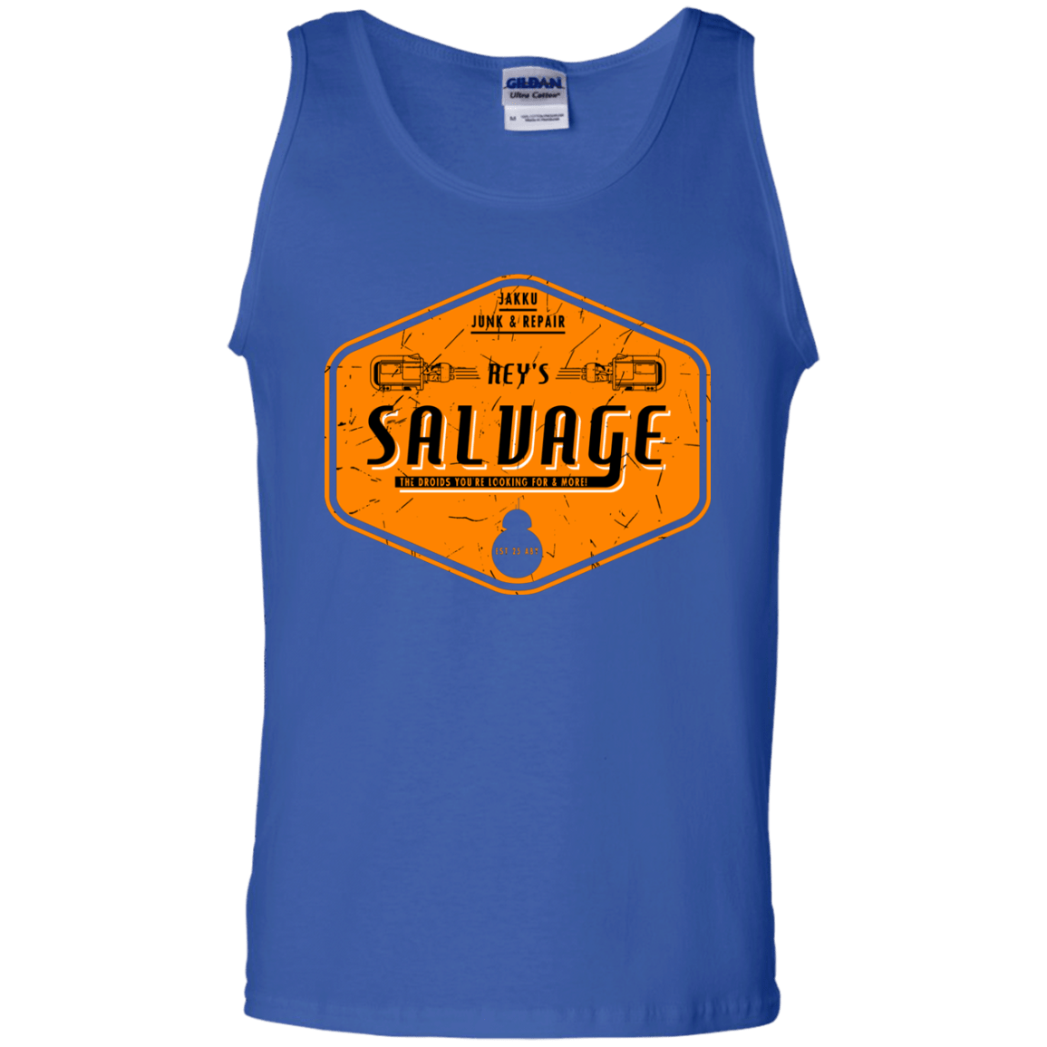 T-Shirts Royal / S Reys Salvage Men's Tank Top